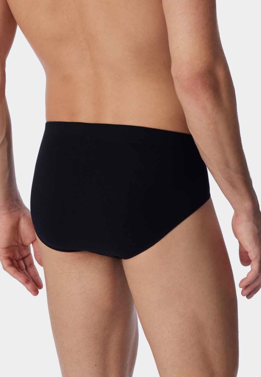 SCHIESSER pack slip (3-pack), heren superminislips, zwart 