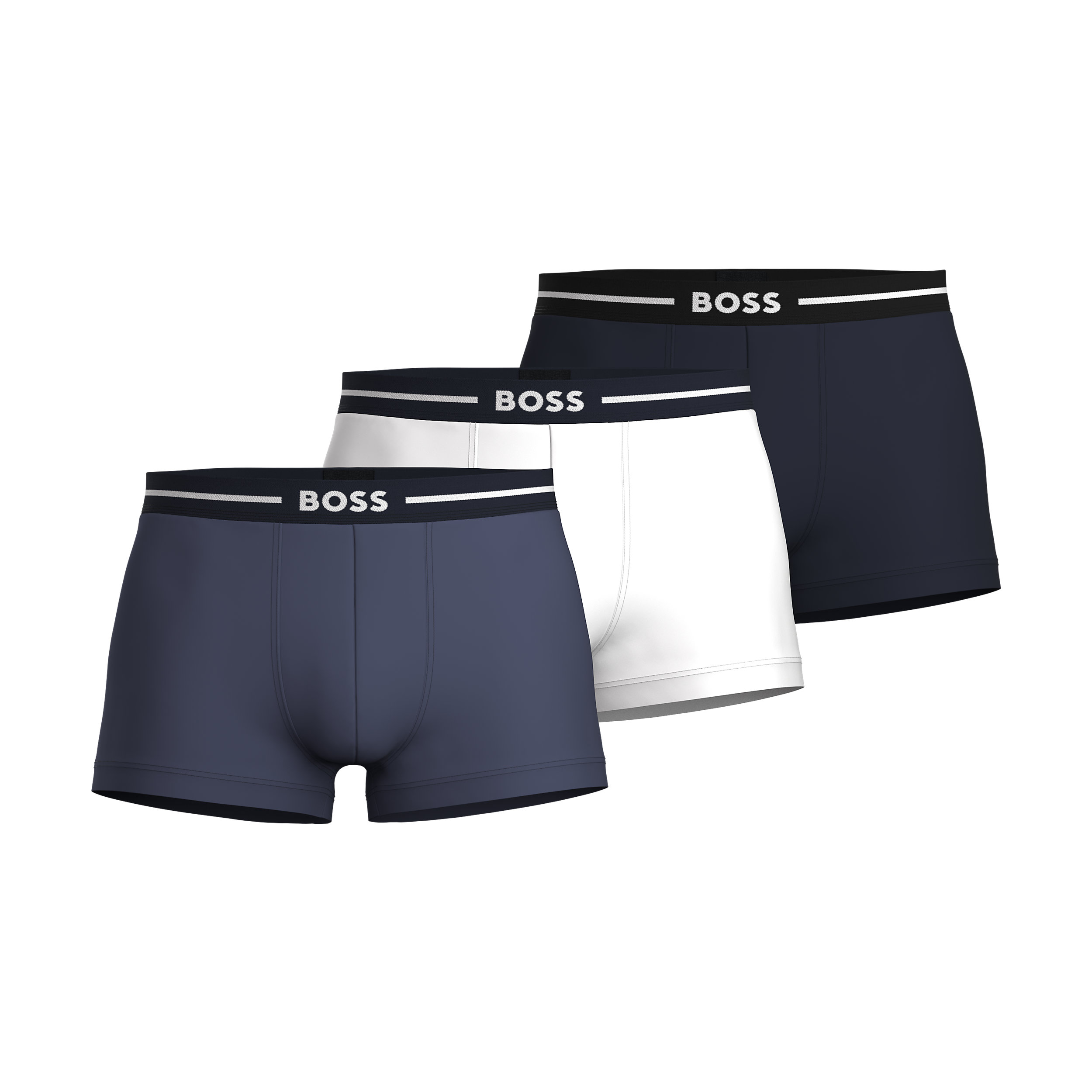 HUGO BOSS Bold trunks (3-pack), heren boxers kort, multicolor