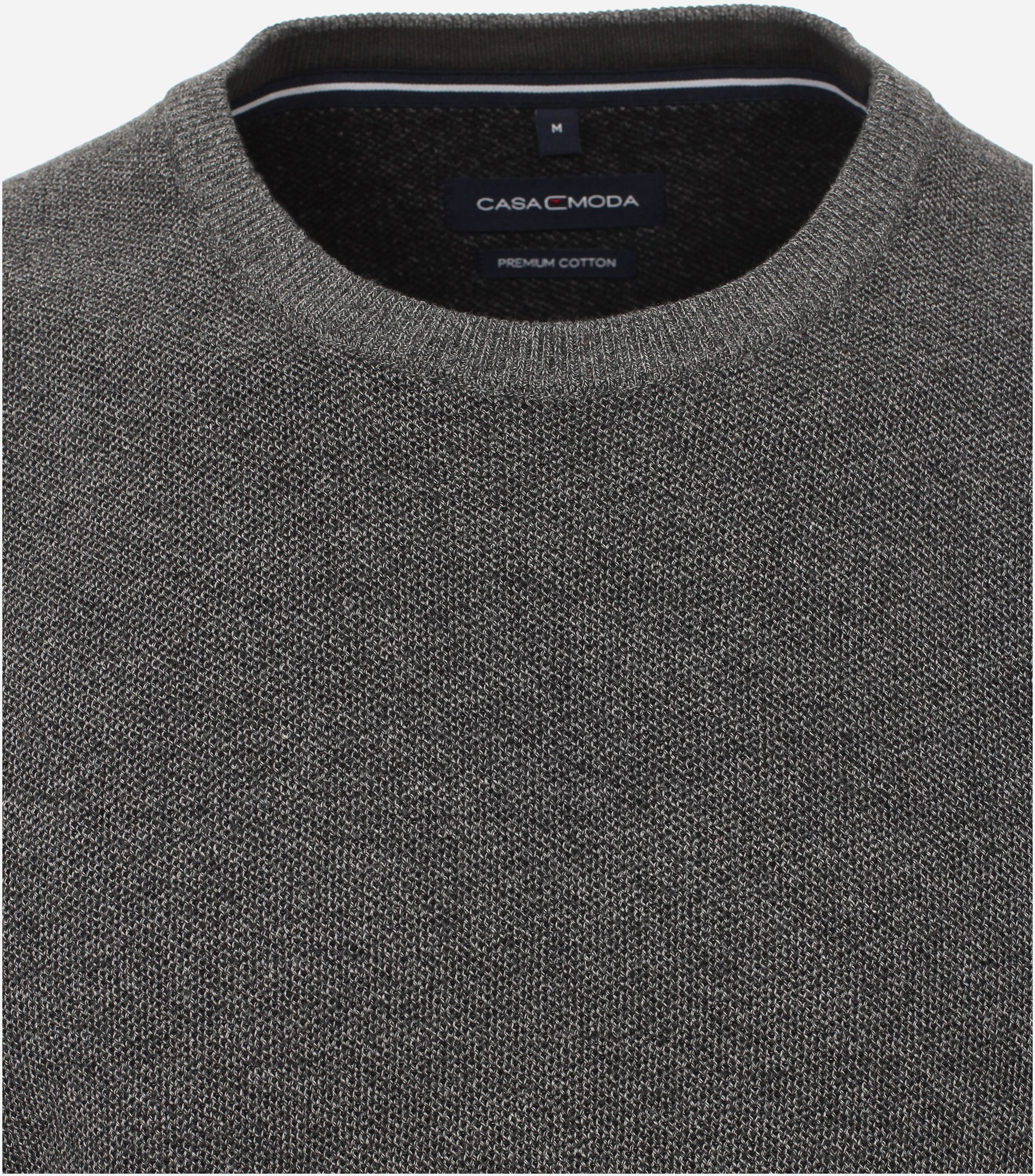 CASA MODA comfort fit trui, grijs melange