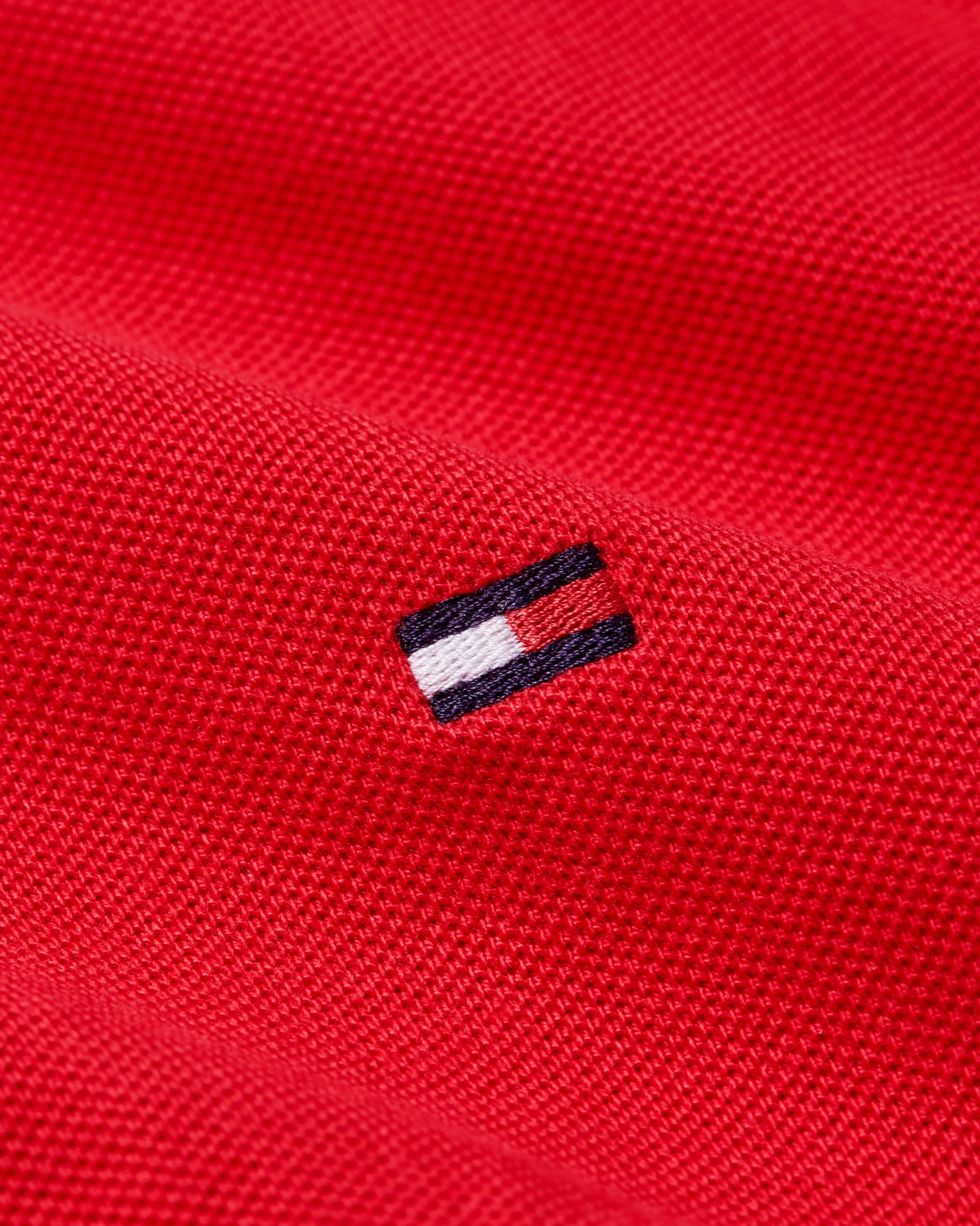 Tommy Hilfiger 1985 Slim Polo, heren poloshirt, rood