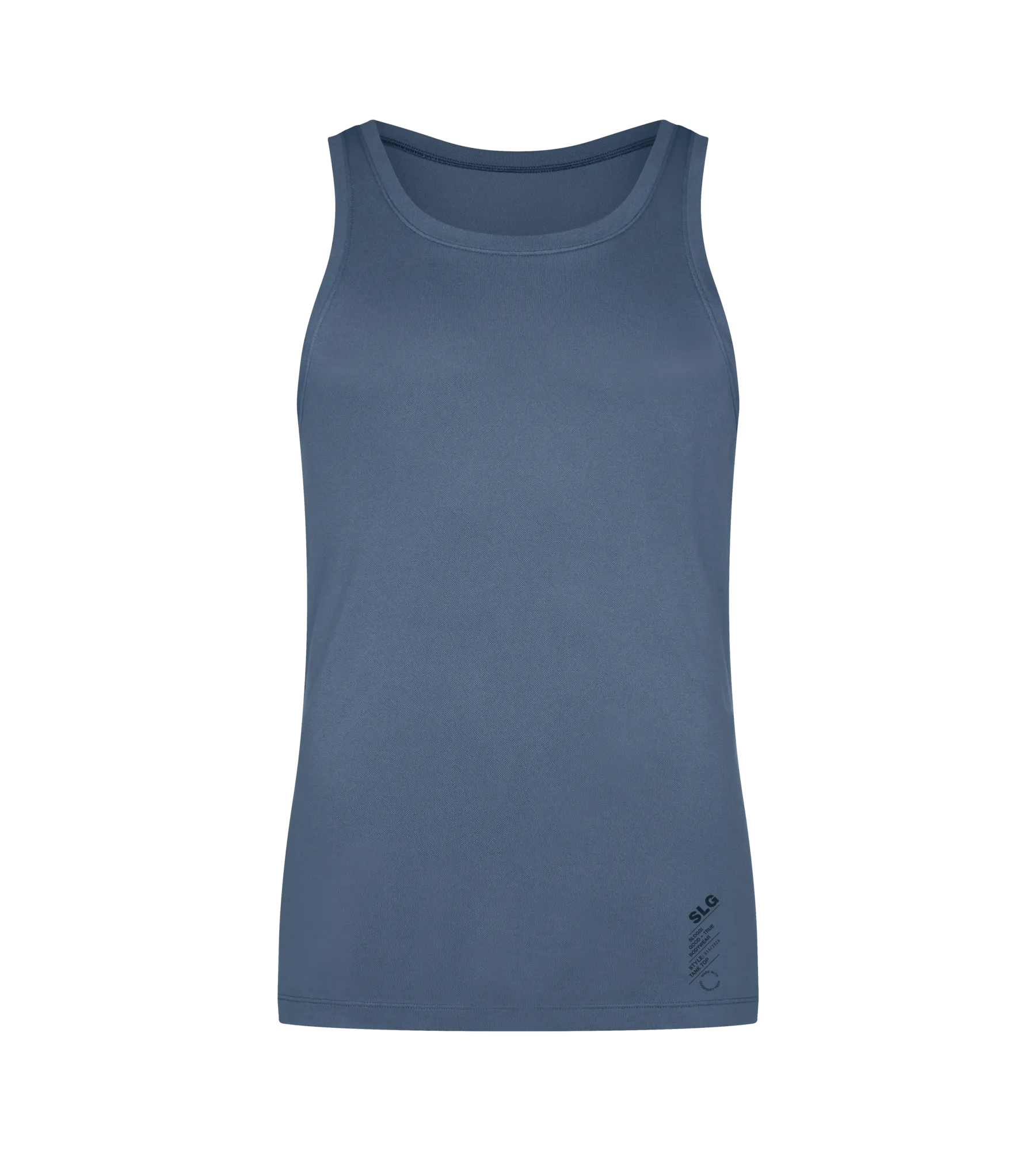 Sloggi Men SLG Base Soft Tank top, heren mouwloos T-shirt (1-pack), middenblauw