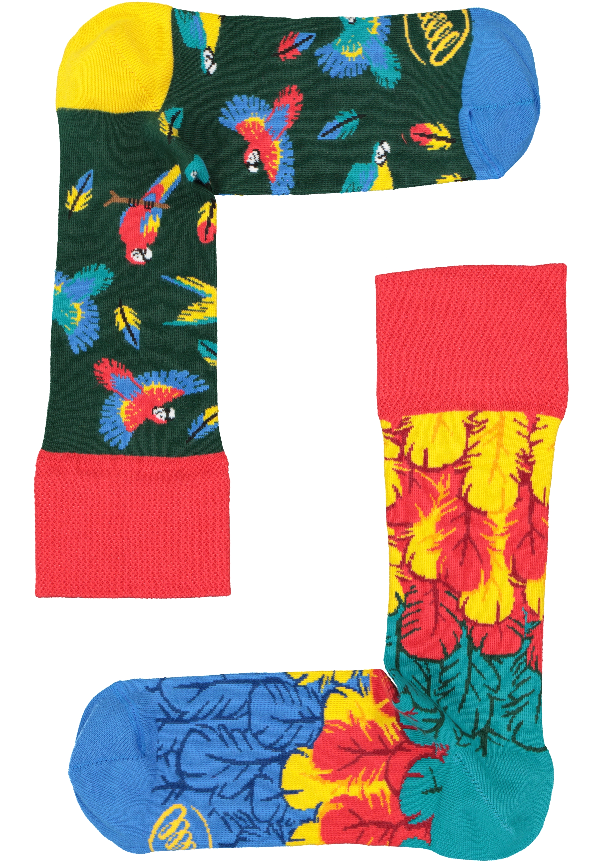 Many Mornings unisex sokken Paradise Parrot