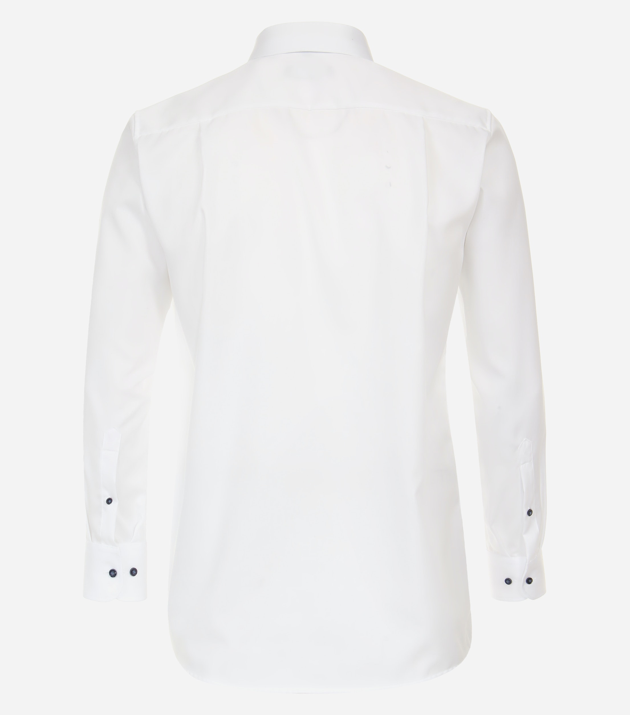 CASA MODA comfort fit overhemd, structuur, wit