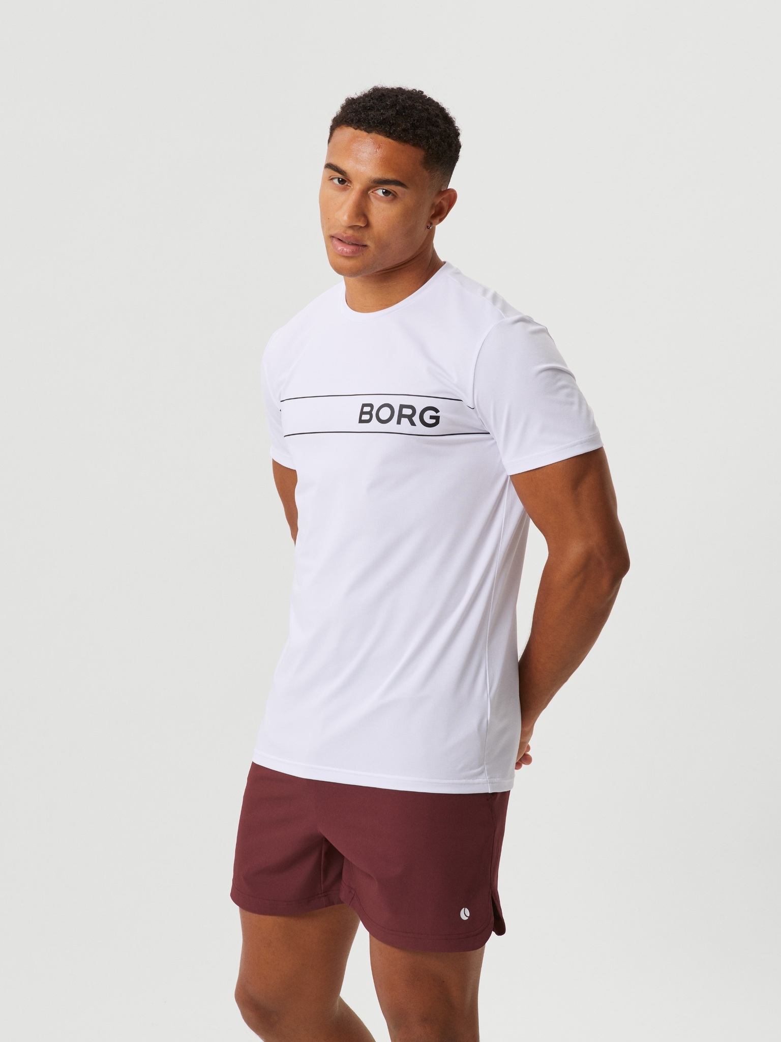 Bjorn Borg Ace performance T-shirt, wit