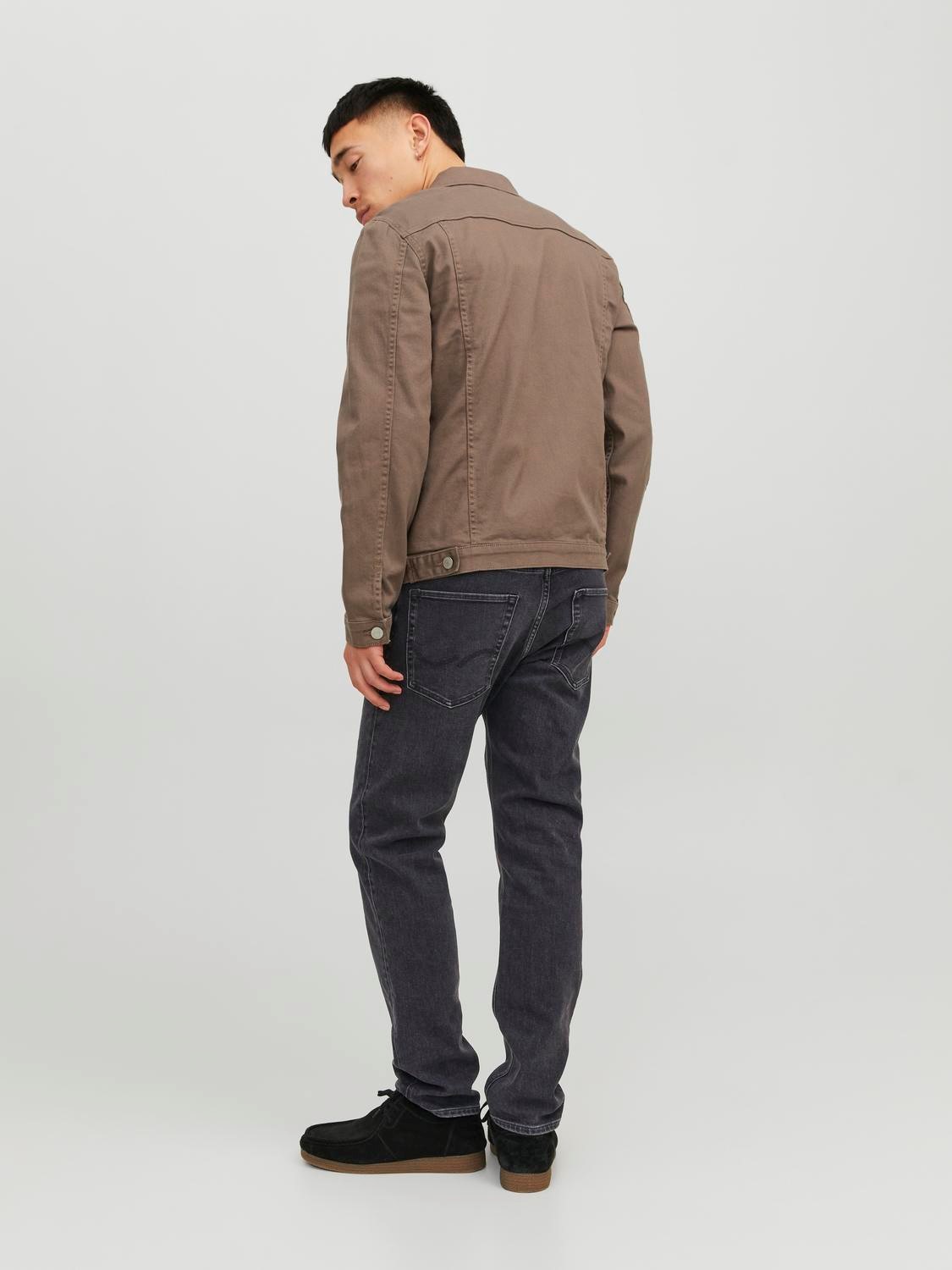 JACK & JONES Mike Original regular fit, heren jeans, zwart denim