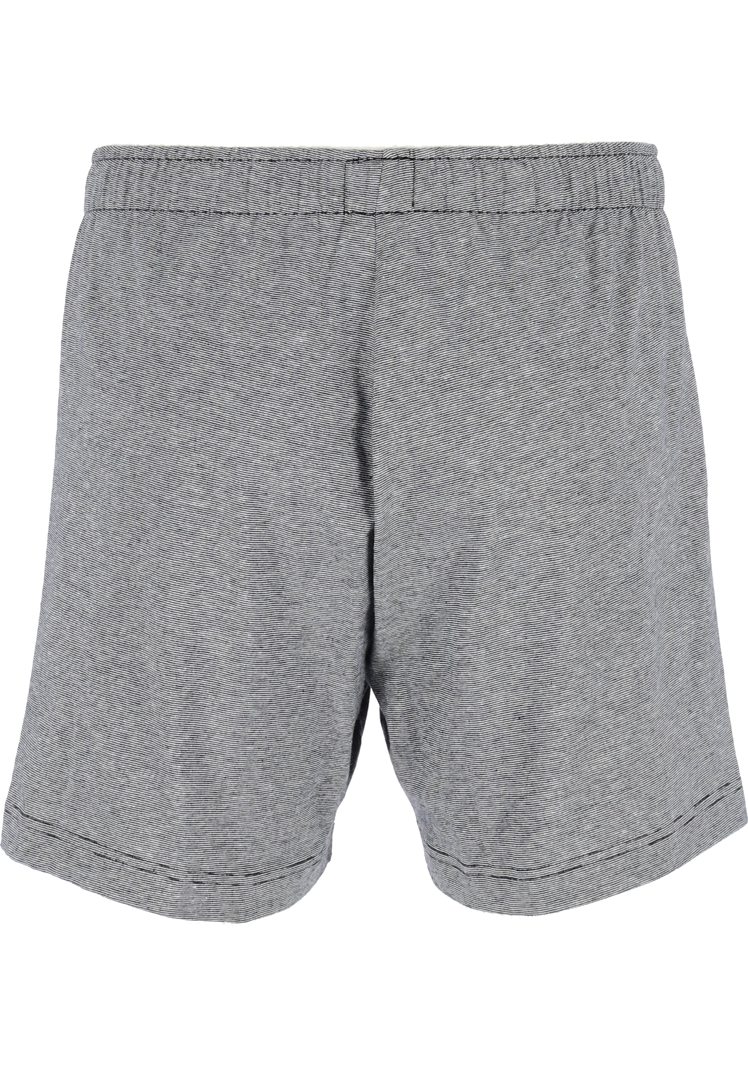 SCHIESSER Cotton Essentials boxershorts wijd (2-pack), tricot, zwart en fijn gestreept