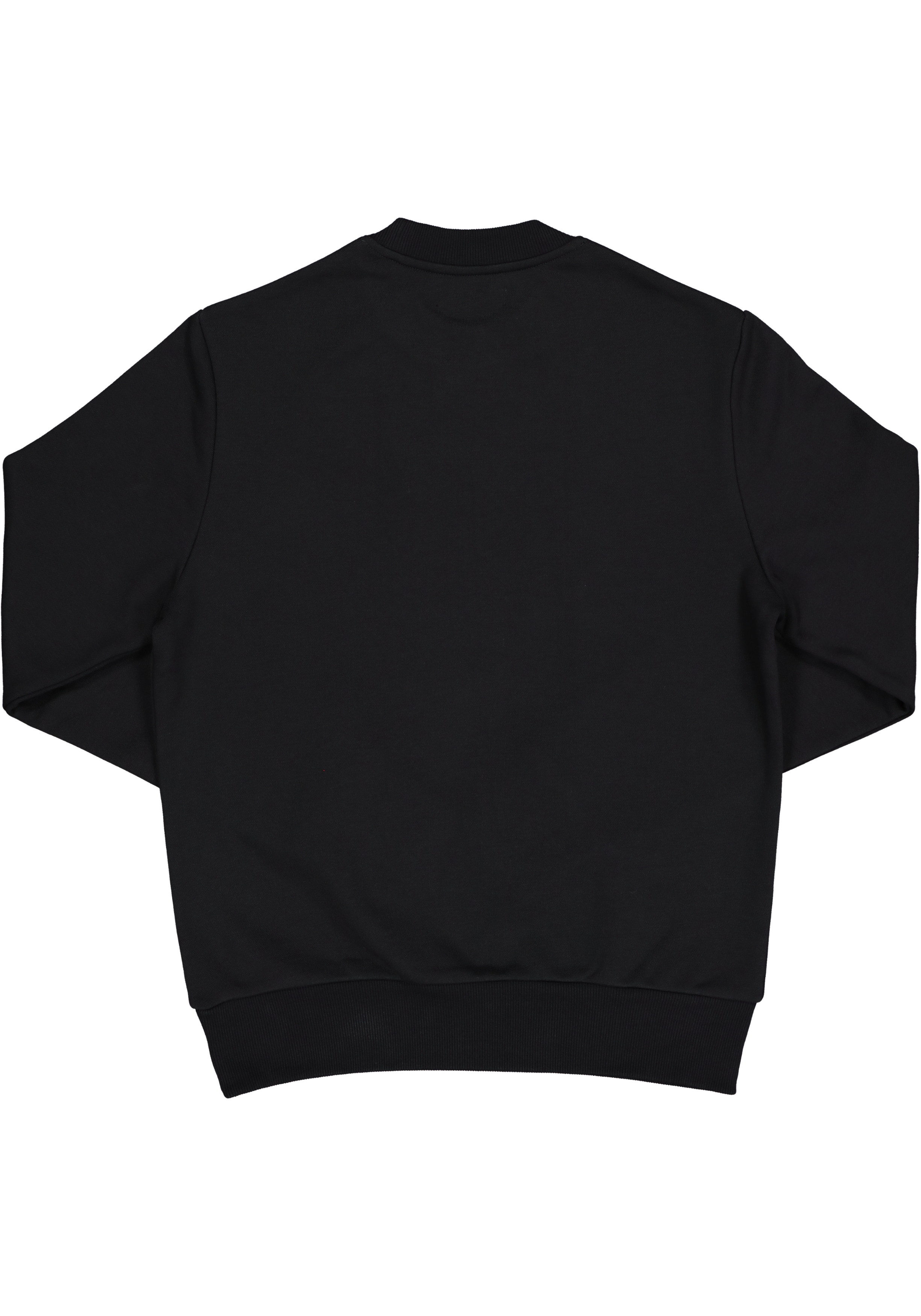 Fred Perry O-hals sweatshirt, zwart