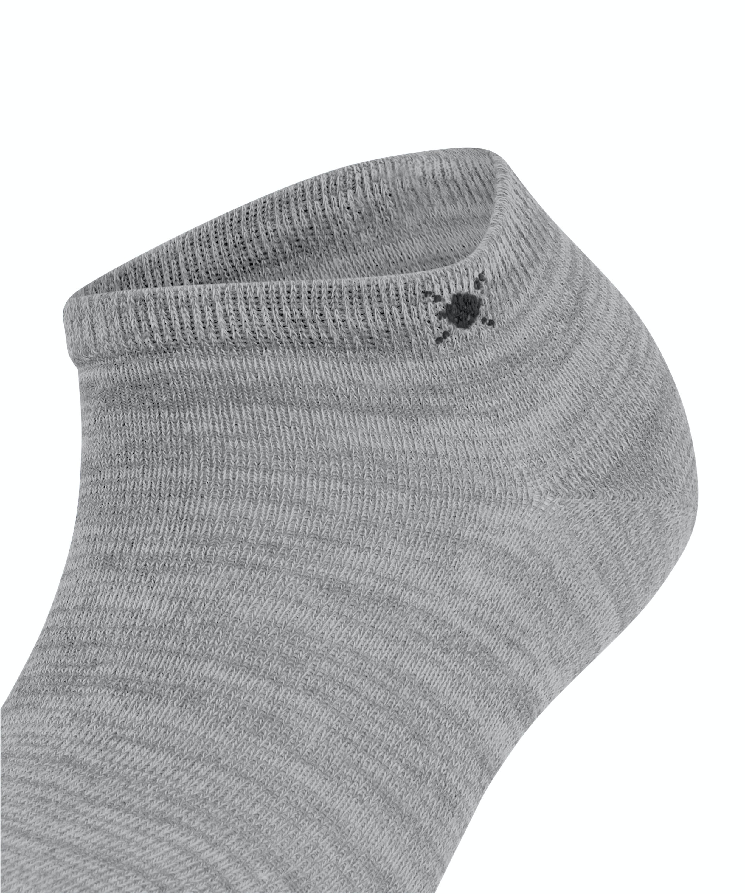 Burlington Soho Vibes dames sneakersokken, grijs (light grey)