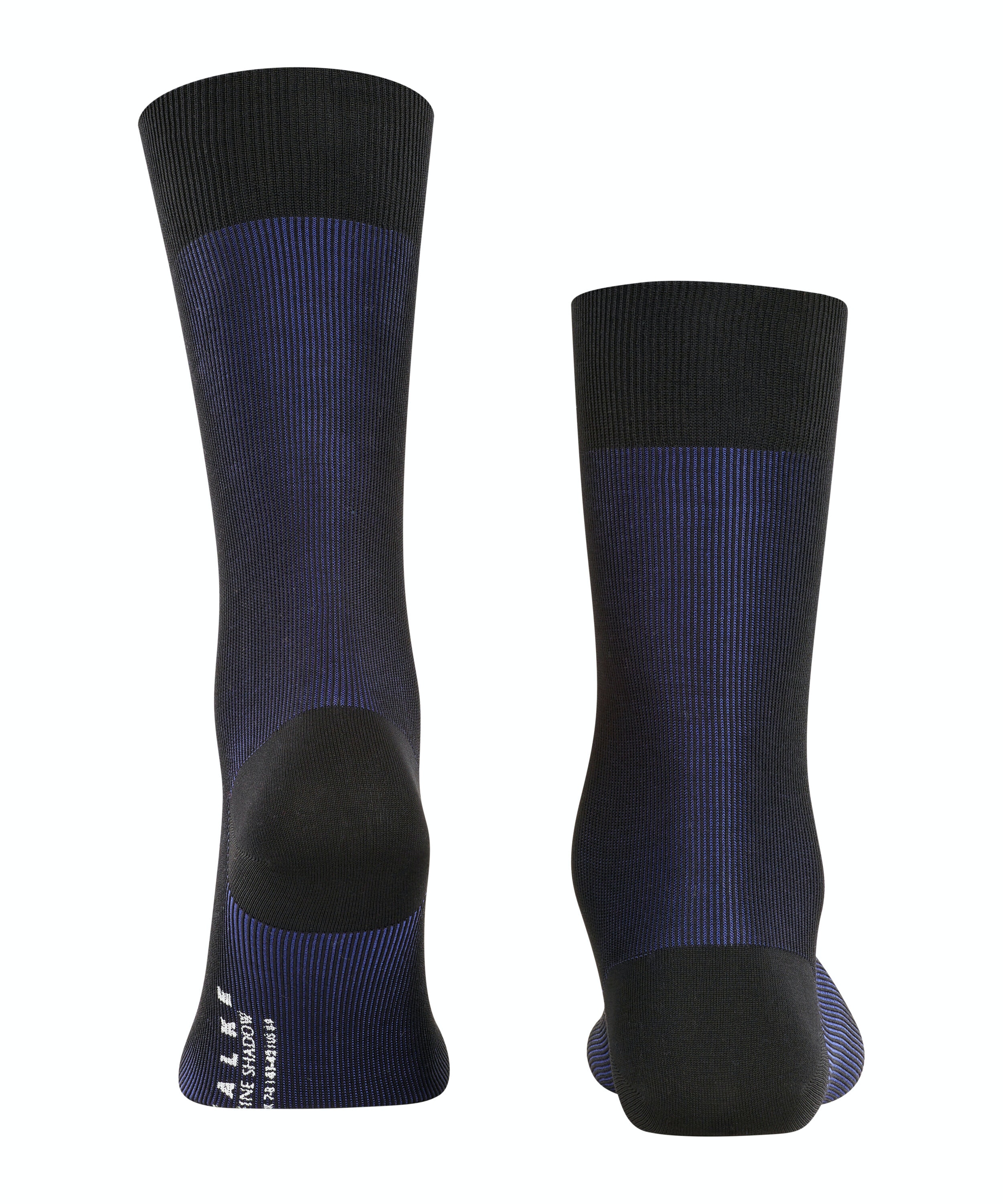 FALKE Fine Shadow herensokken, zwart (black)