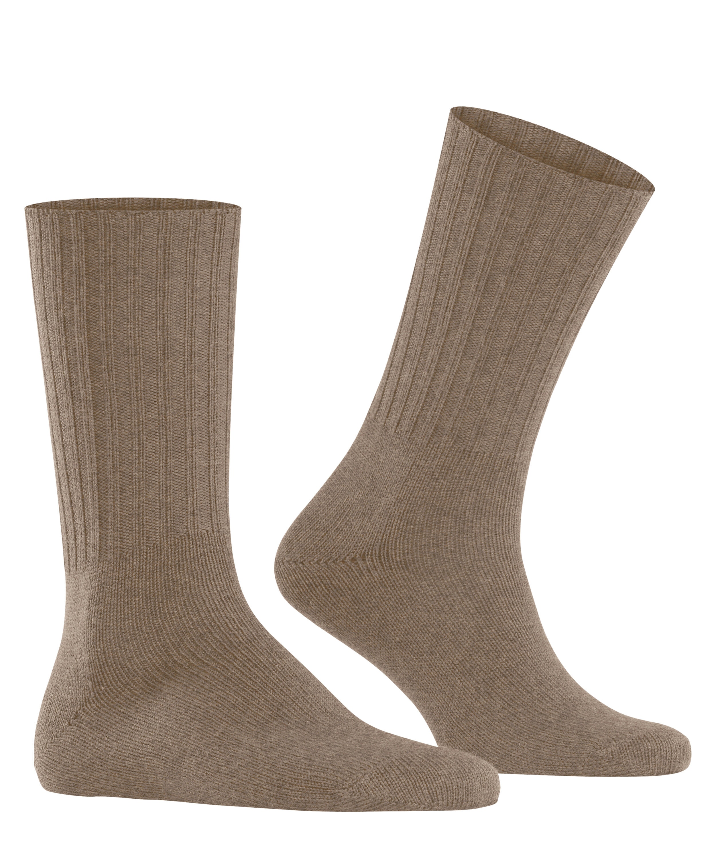 FALKE Nelson herensokken, bruin (nutmeg melange)