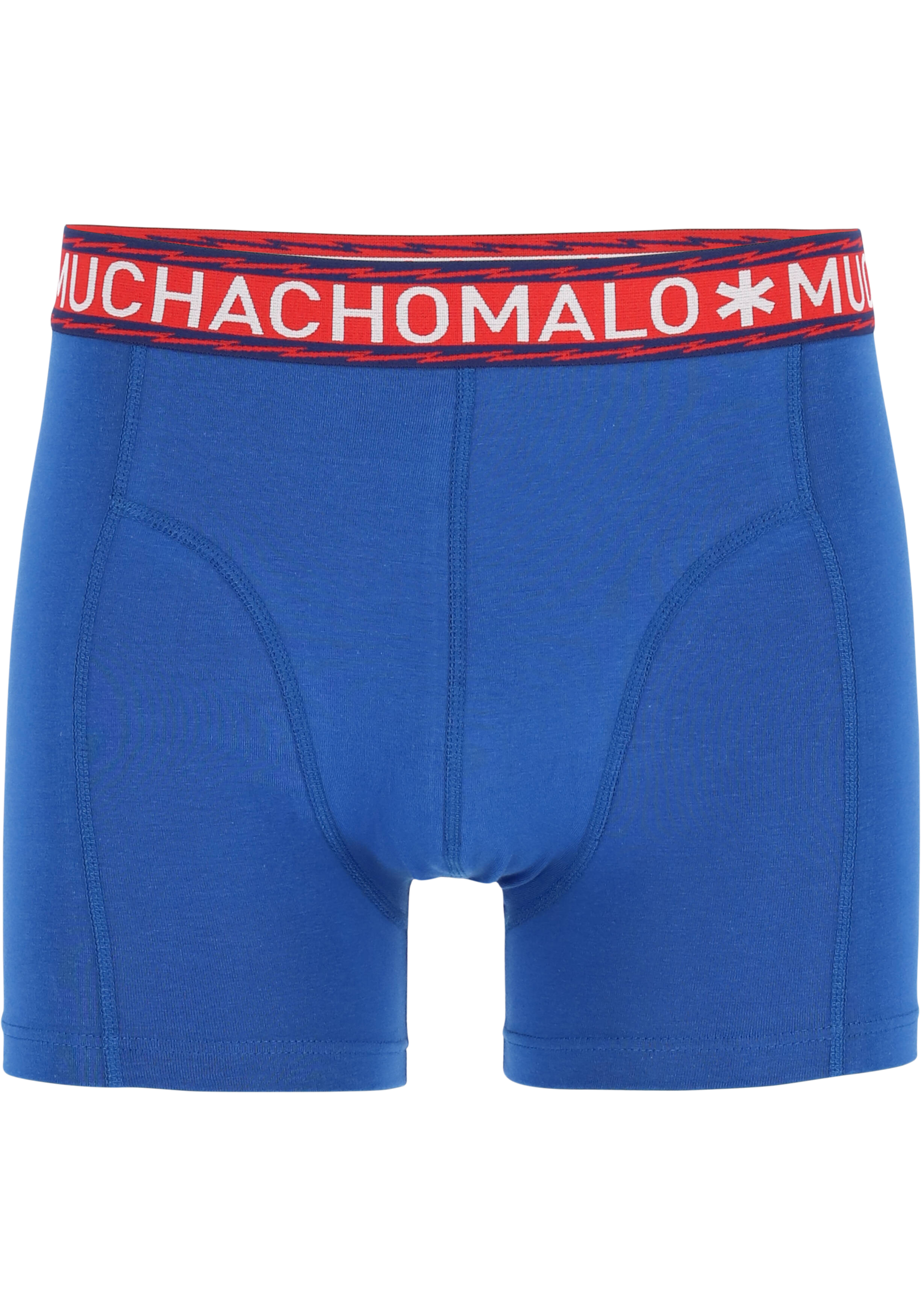 Muchachomalo heren boxershorts (3-pack), heren boxers normale lengte Solid, blauw, rood, zwart