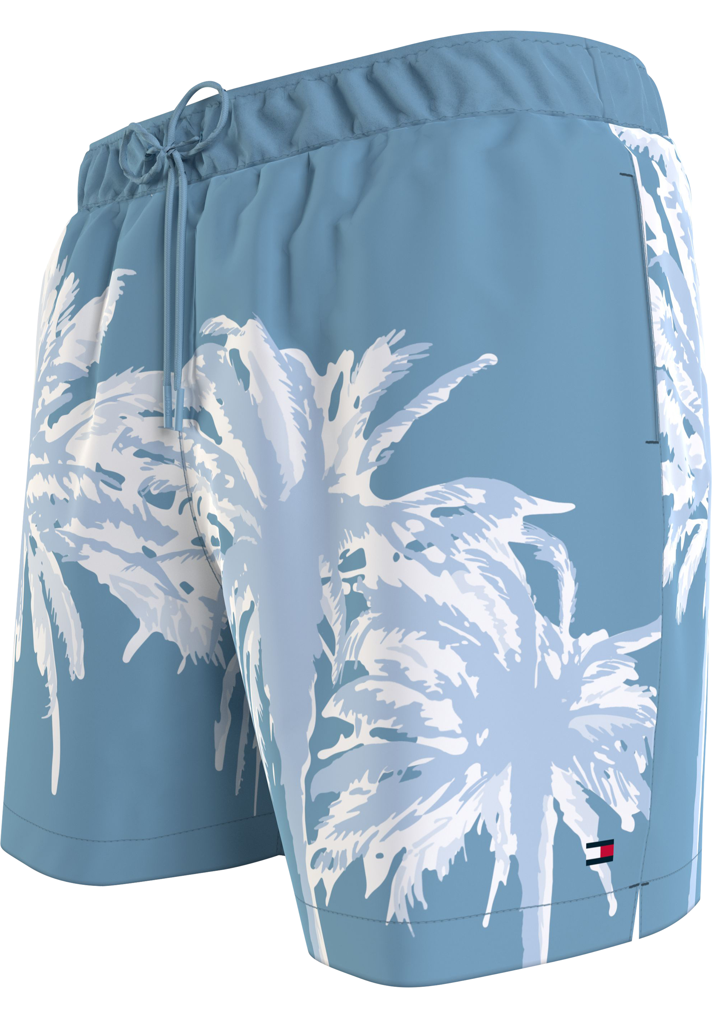 Tommy Hilfiger Medium Drawstring swimshort, heren zwembroek, blauw