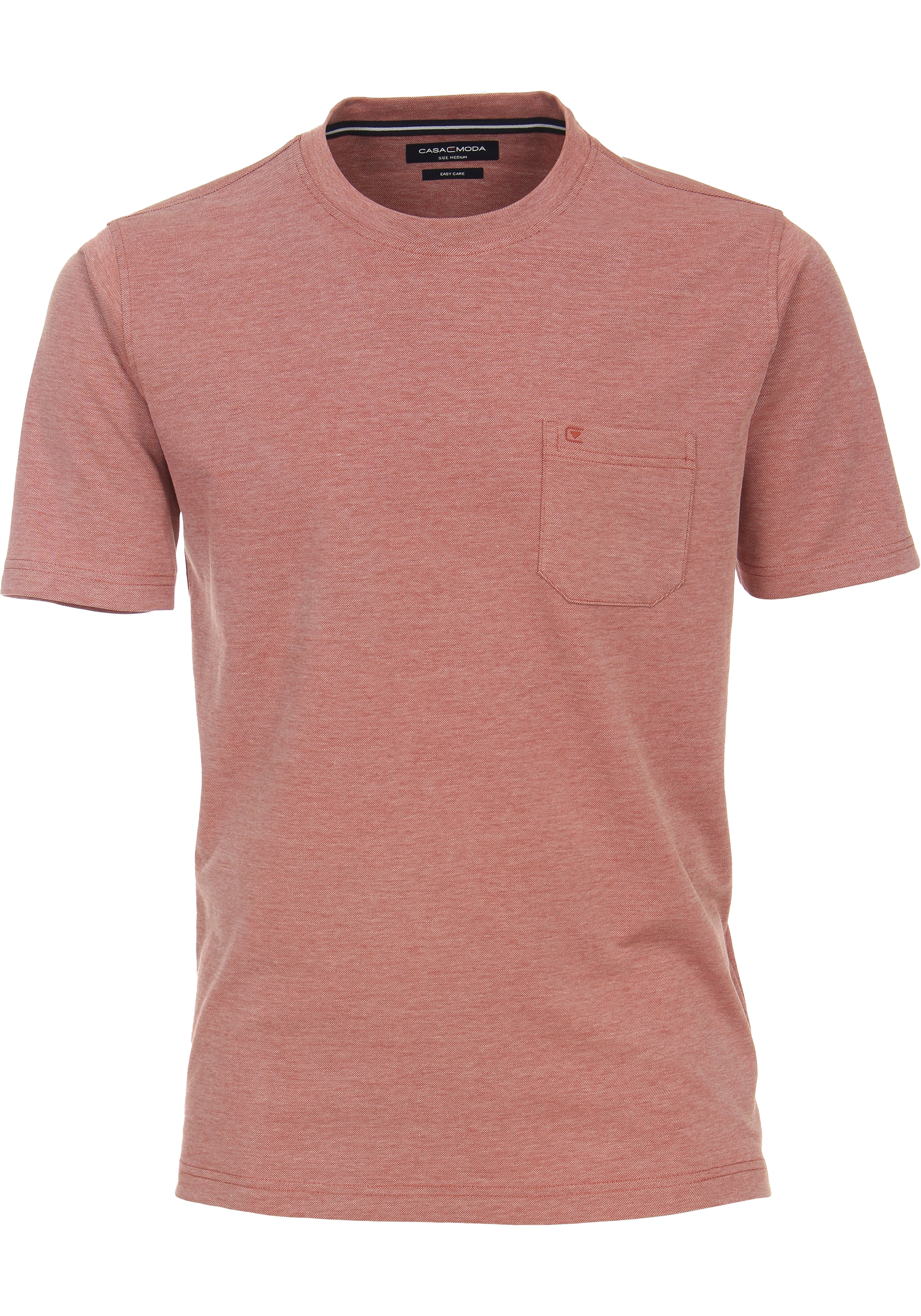CASA MODA comfort fit heren T-shirt, oranje