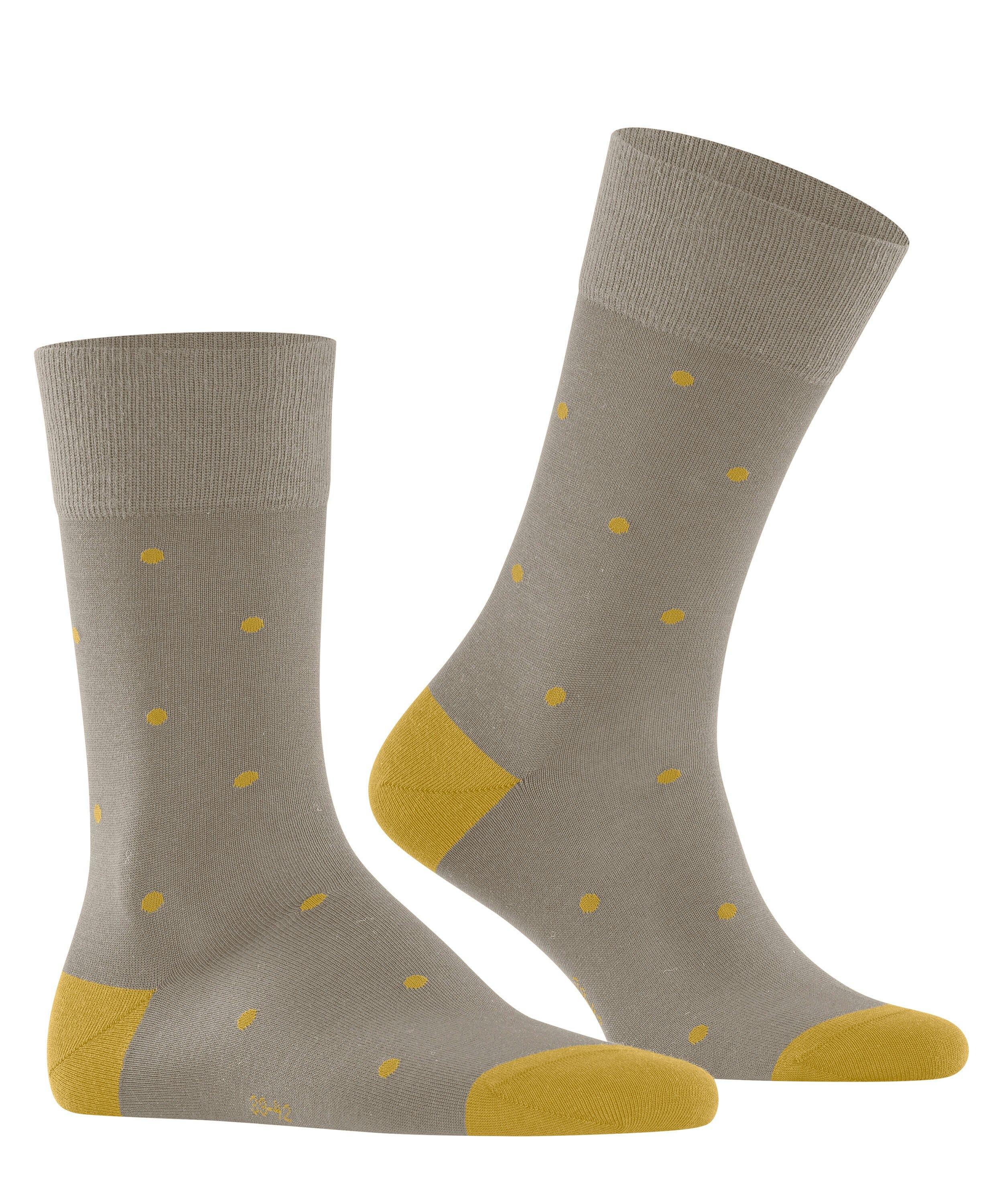 FALKE Dot herensokken, maisgeel (corn)
