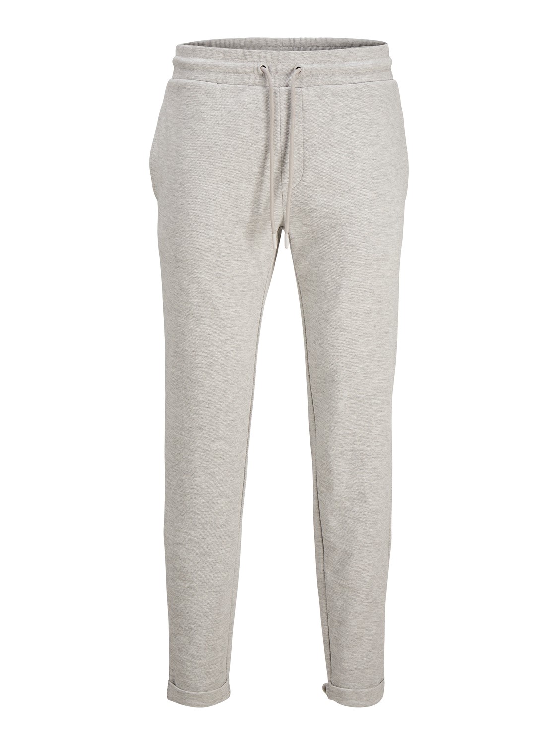 JACK & JONES Ace Smart Sweat Pants regular fit, heren joggingbroek, lichtgrijs melange