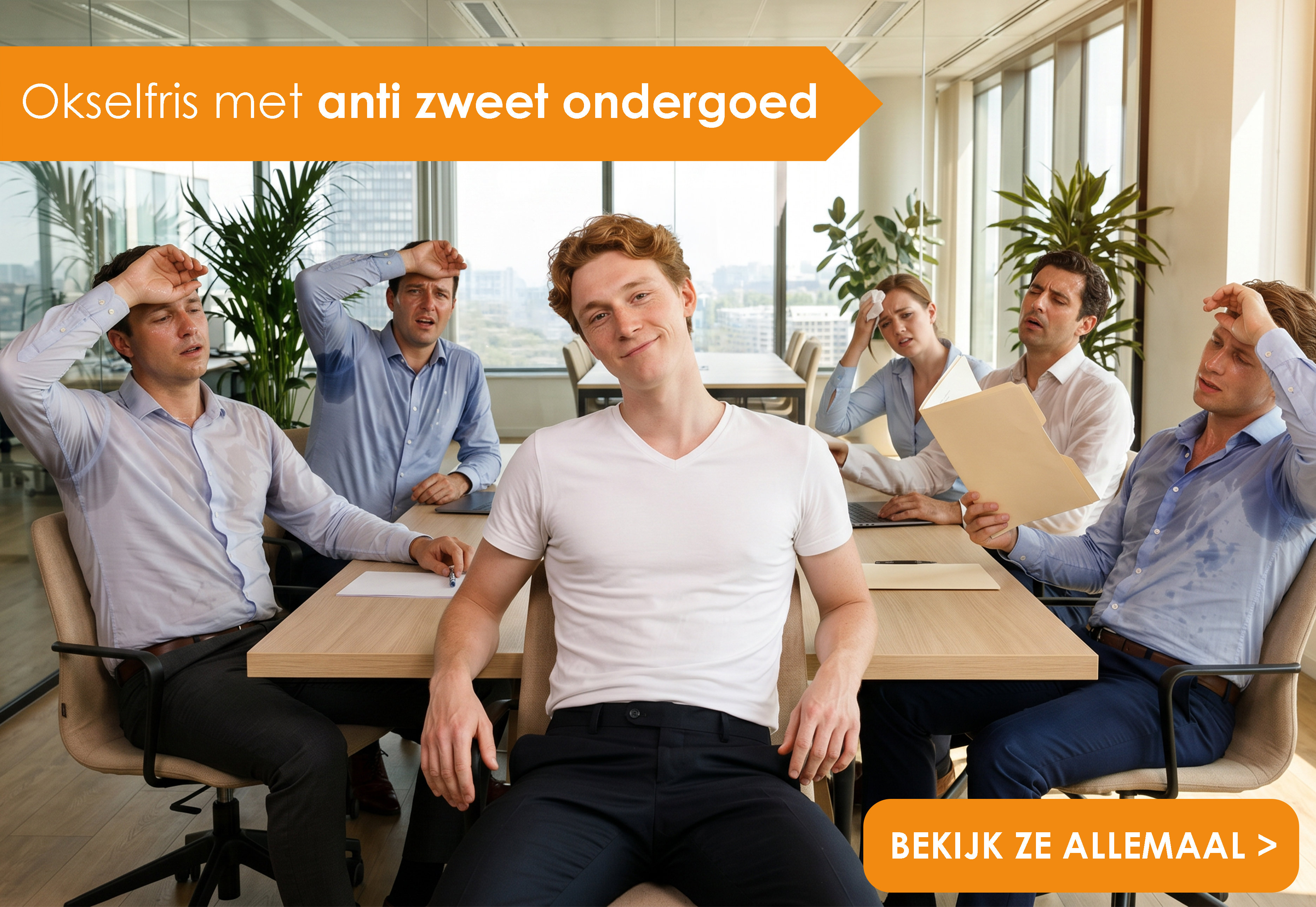 Okselfris met anti zweet ondergoed bij HemdVoorHem, bekijk ze allemaal!