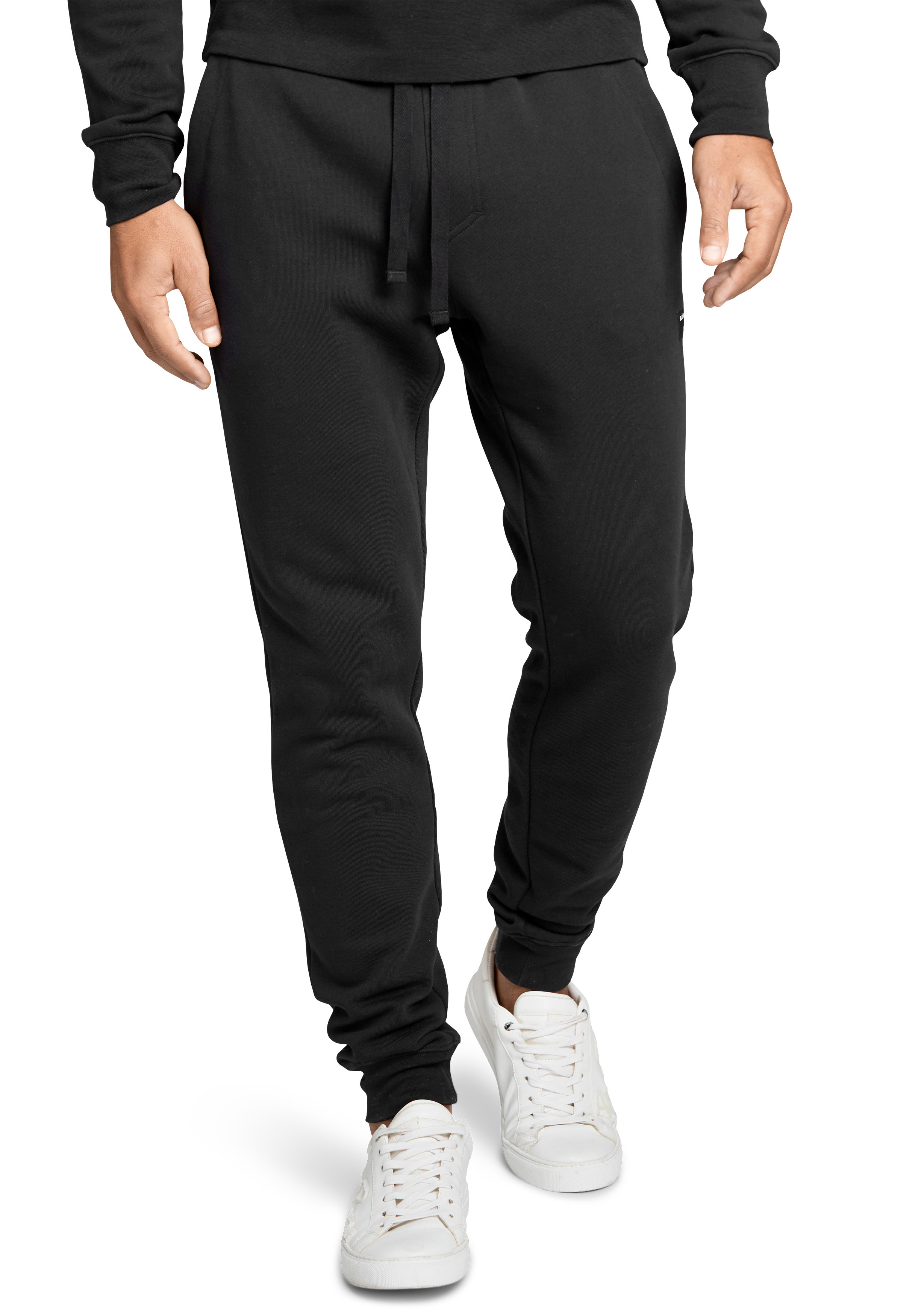 Bjorn Borg tapered pant, heren joggingbroek dik, zwart