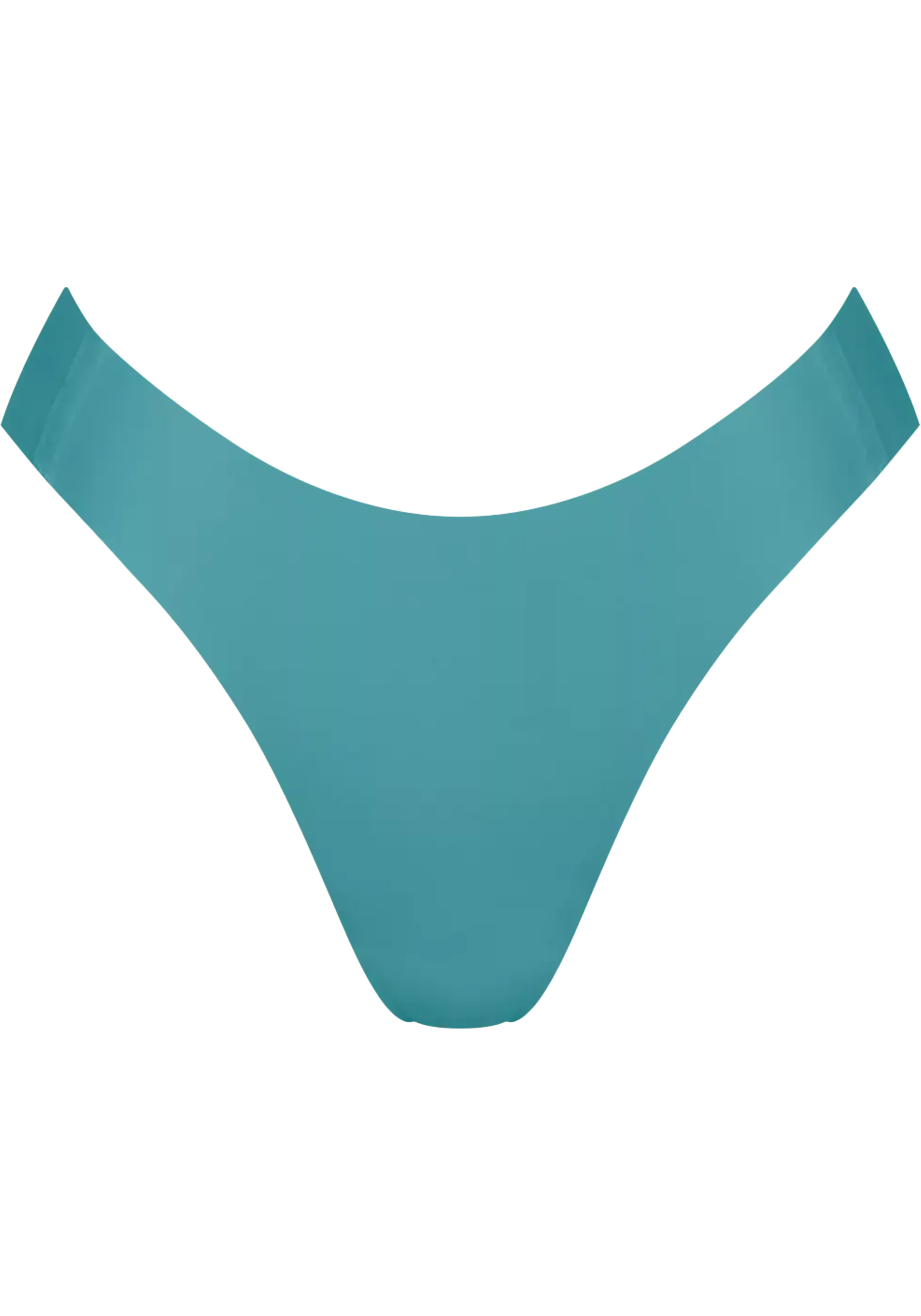 Sloggi Women ZERO Feel 2.0 High leg (1-pack), dames slip, turquoise