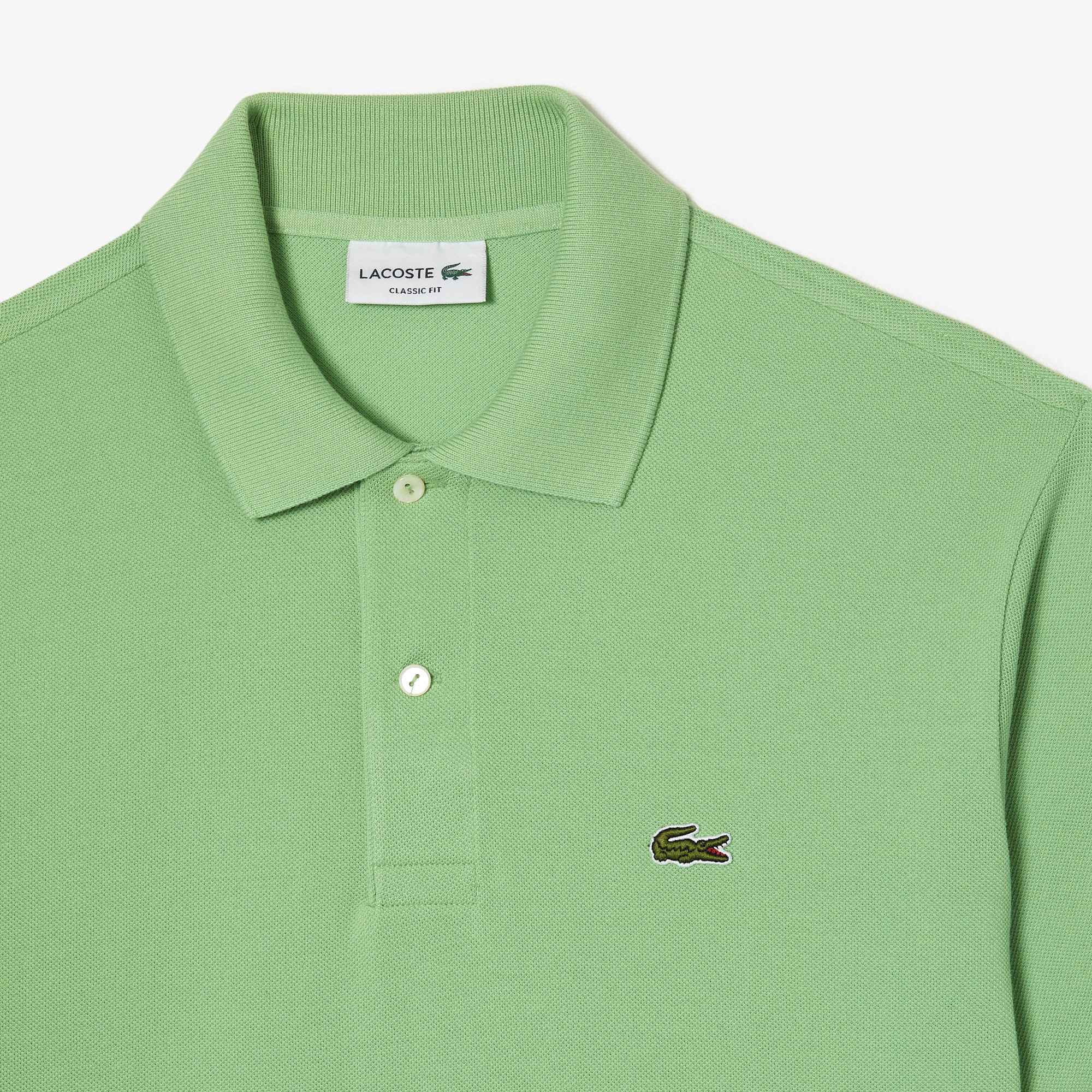 Lacoste Classic Fit polo, limoen groen