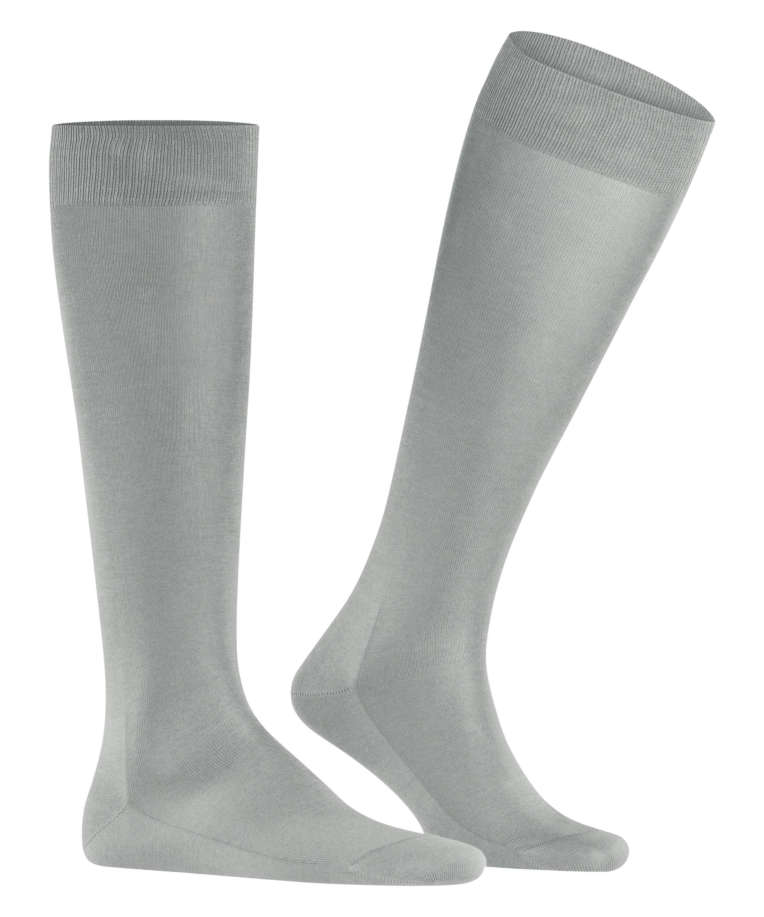 FALKE Tiago heren kniekousen, grijs (mouse grey)