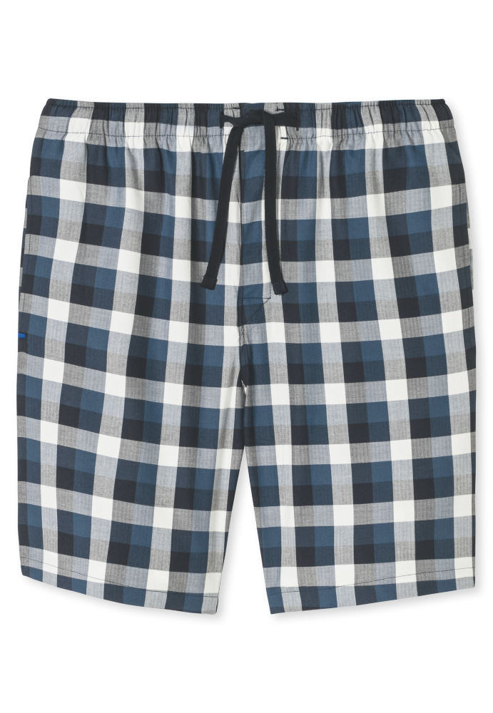 SCHIESSER Mix + Relax Short, heren korte pyjama- of loungebroek, multicolour geruit