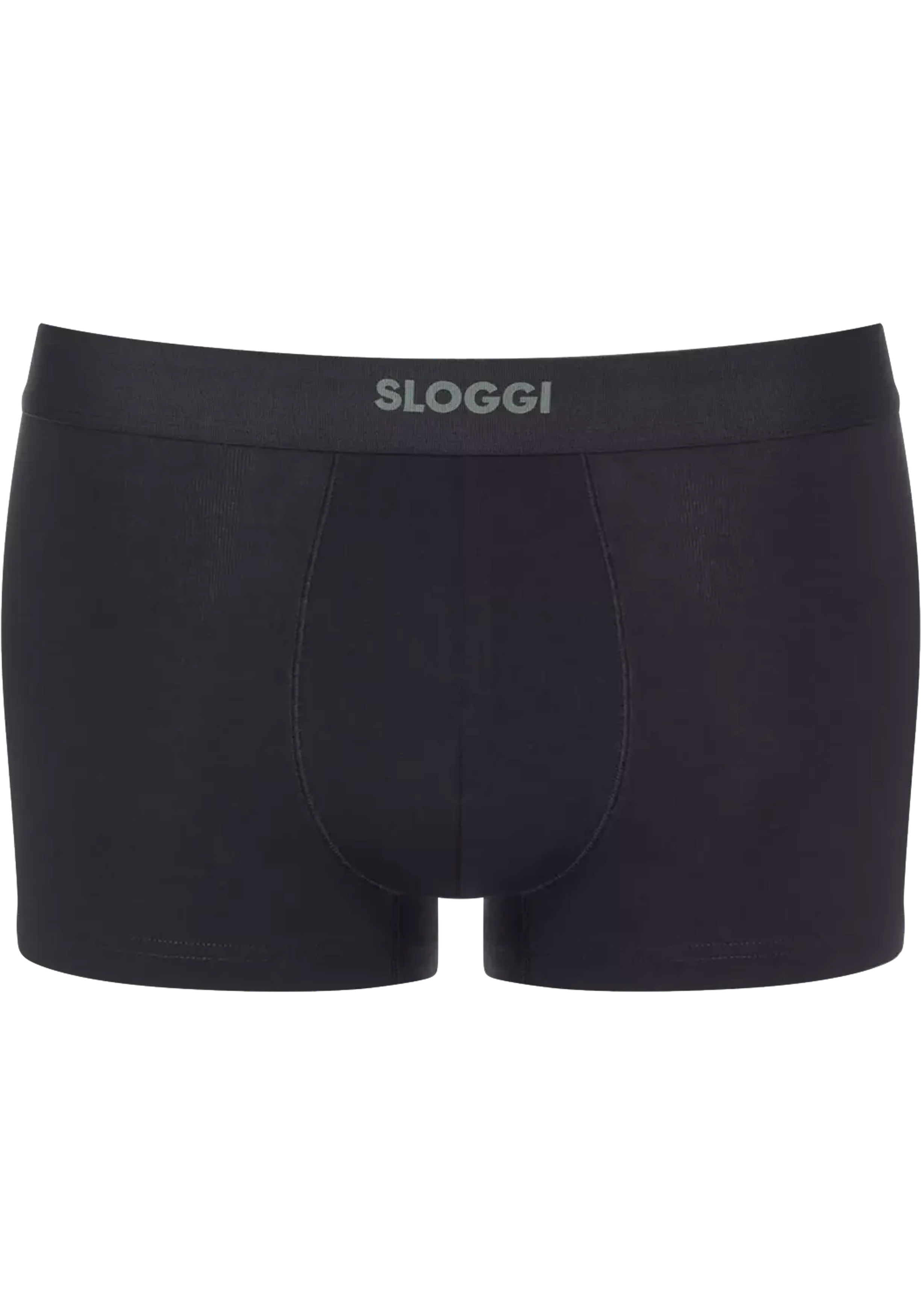 Sloggi Men EVER Ease Hipster, heren boxershort korte pijp (2-pack), zwart