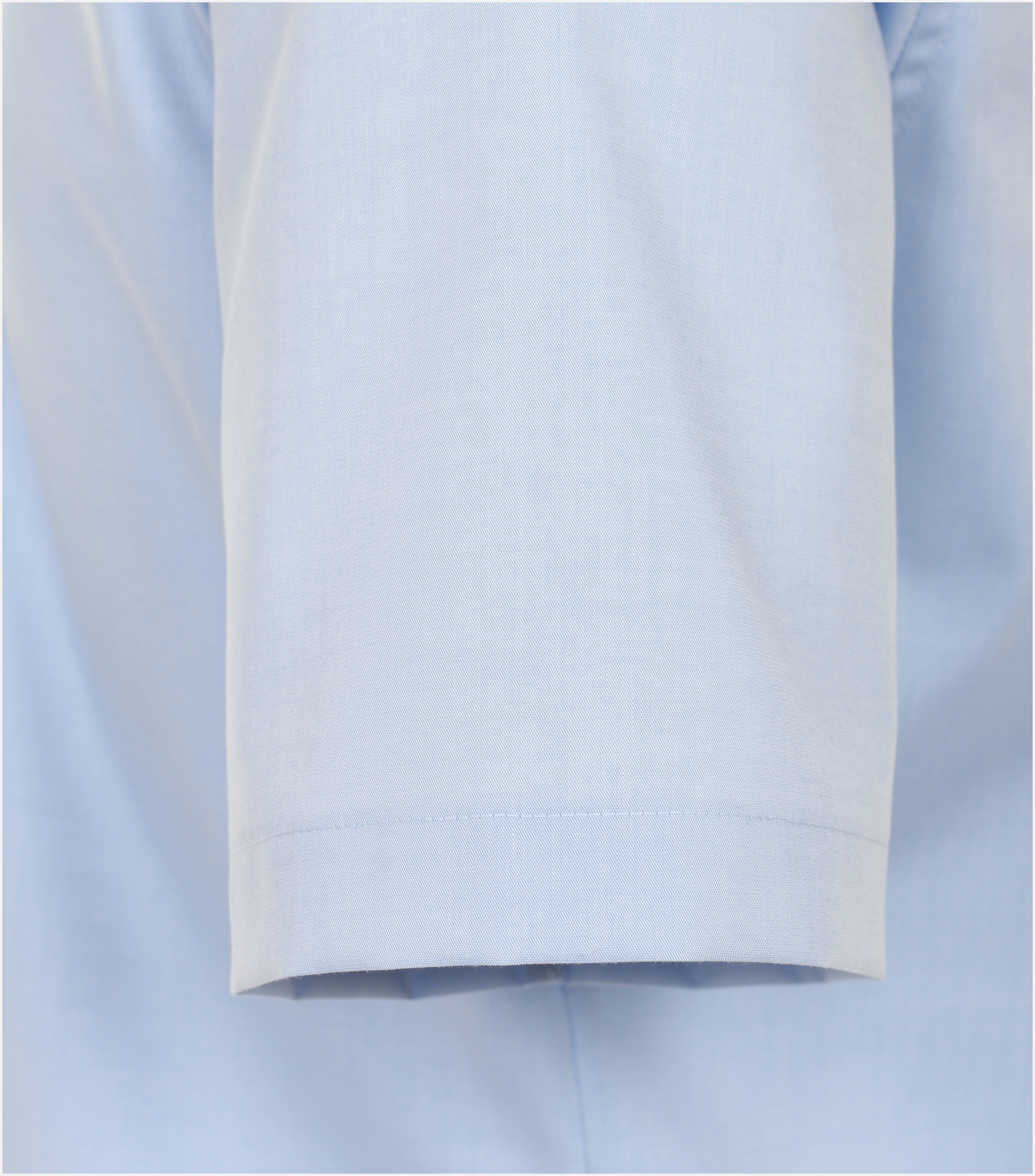 CASA MODA modern fit overhemd, korte mouw, popeline, blauw