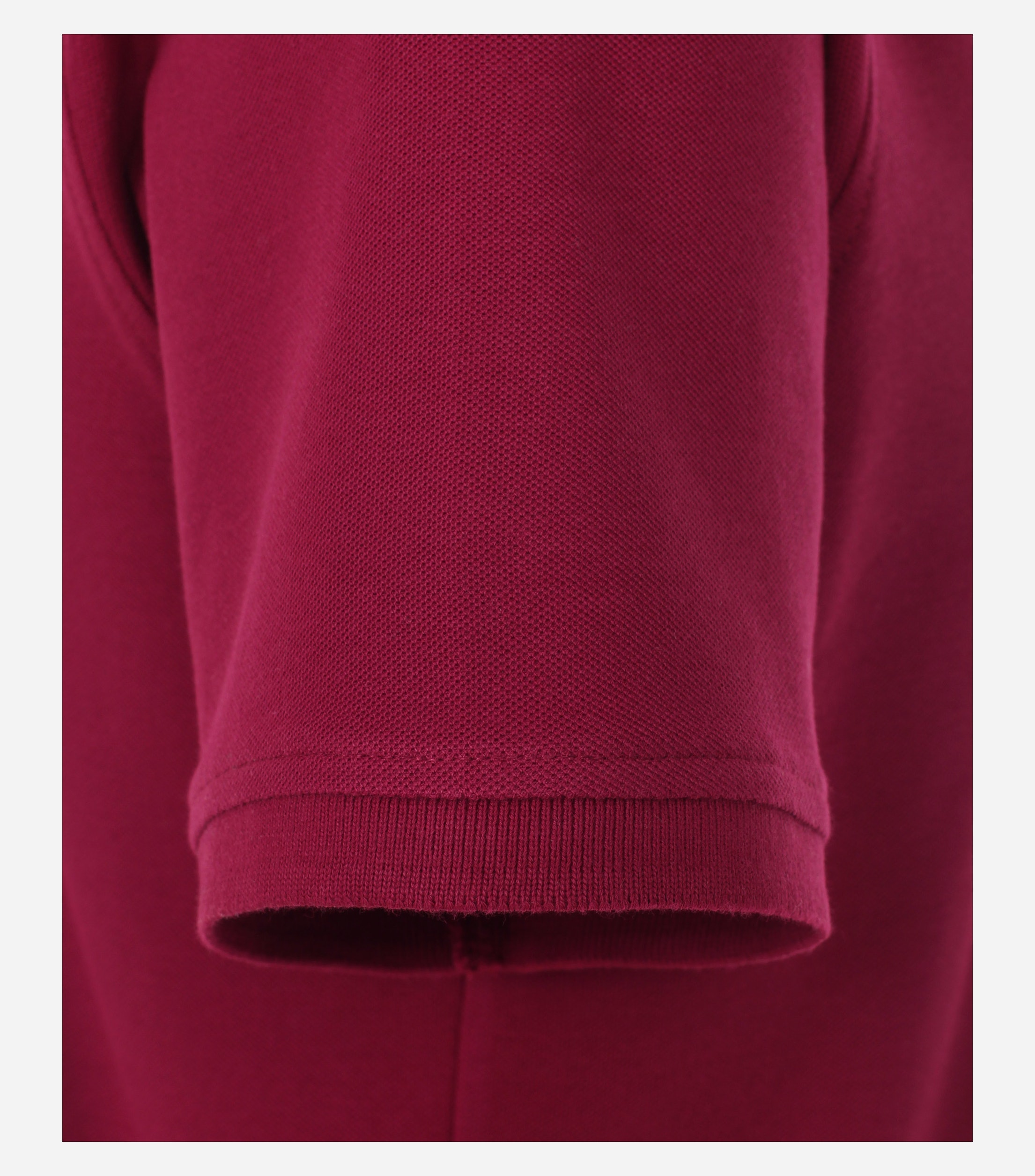 CASA MODA comfort fit heren polo, Paars