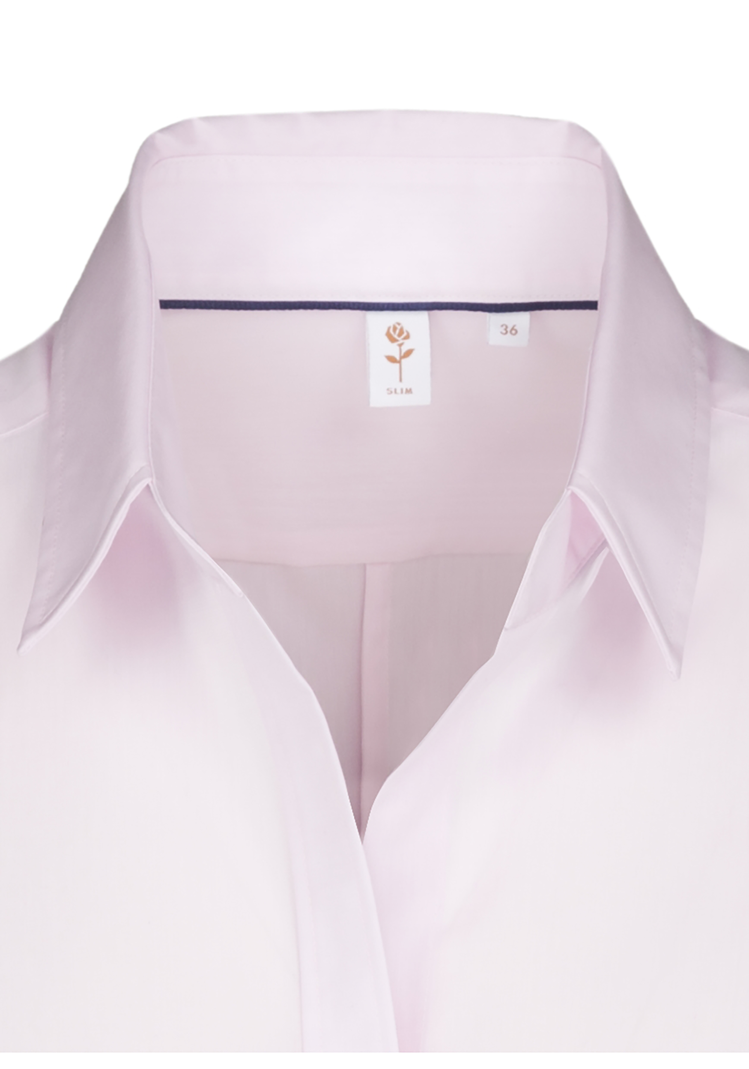 Seidensticker dames blouse slim fit, roze