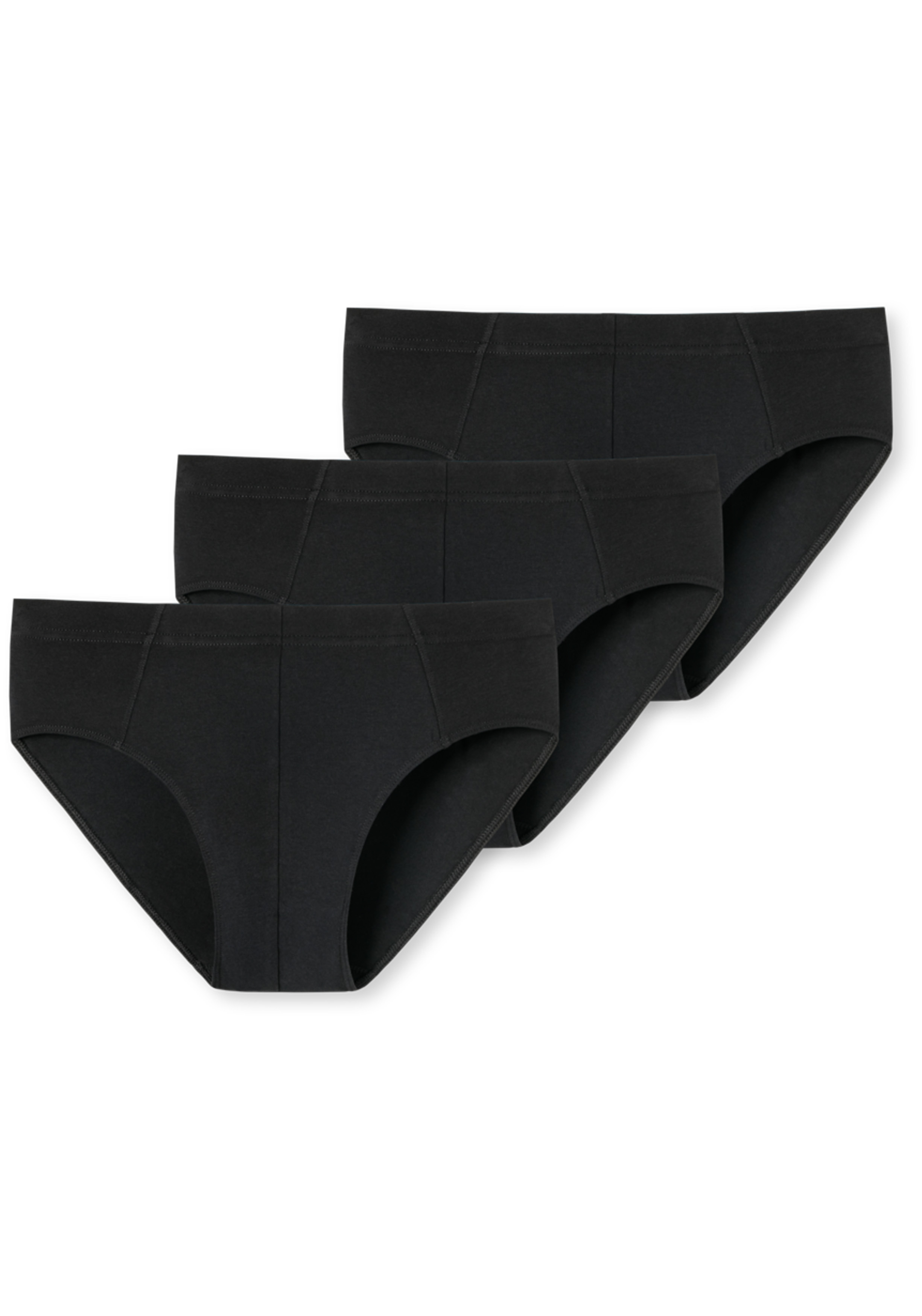 SCHIESSER 95/5 Essentials supermini slips (3-pack), zwart
