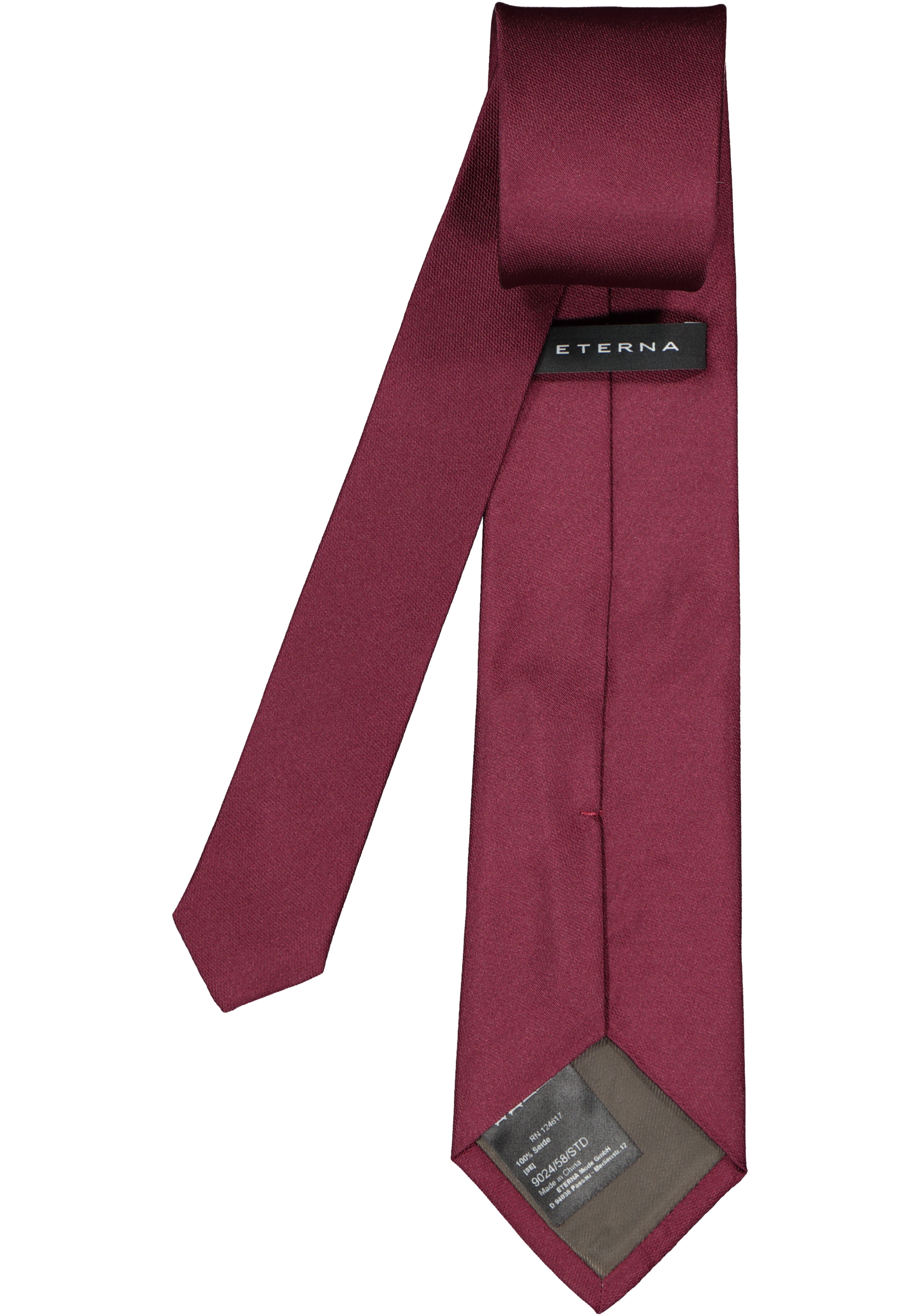 ETERNA stropdas, bordeaux rood