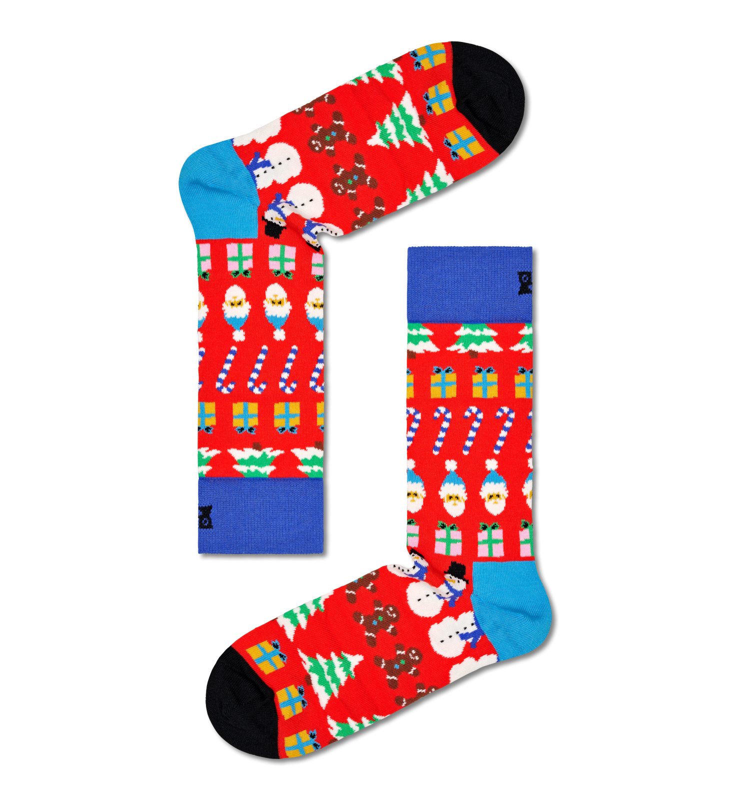 Happy Socks X-Mas Sweater Socks Gift Set (3-pack), unisex sokken in cadeauverpakking