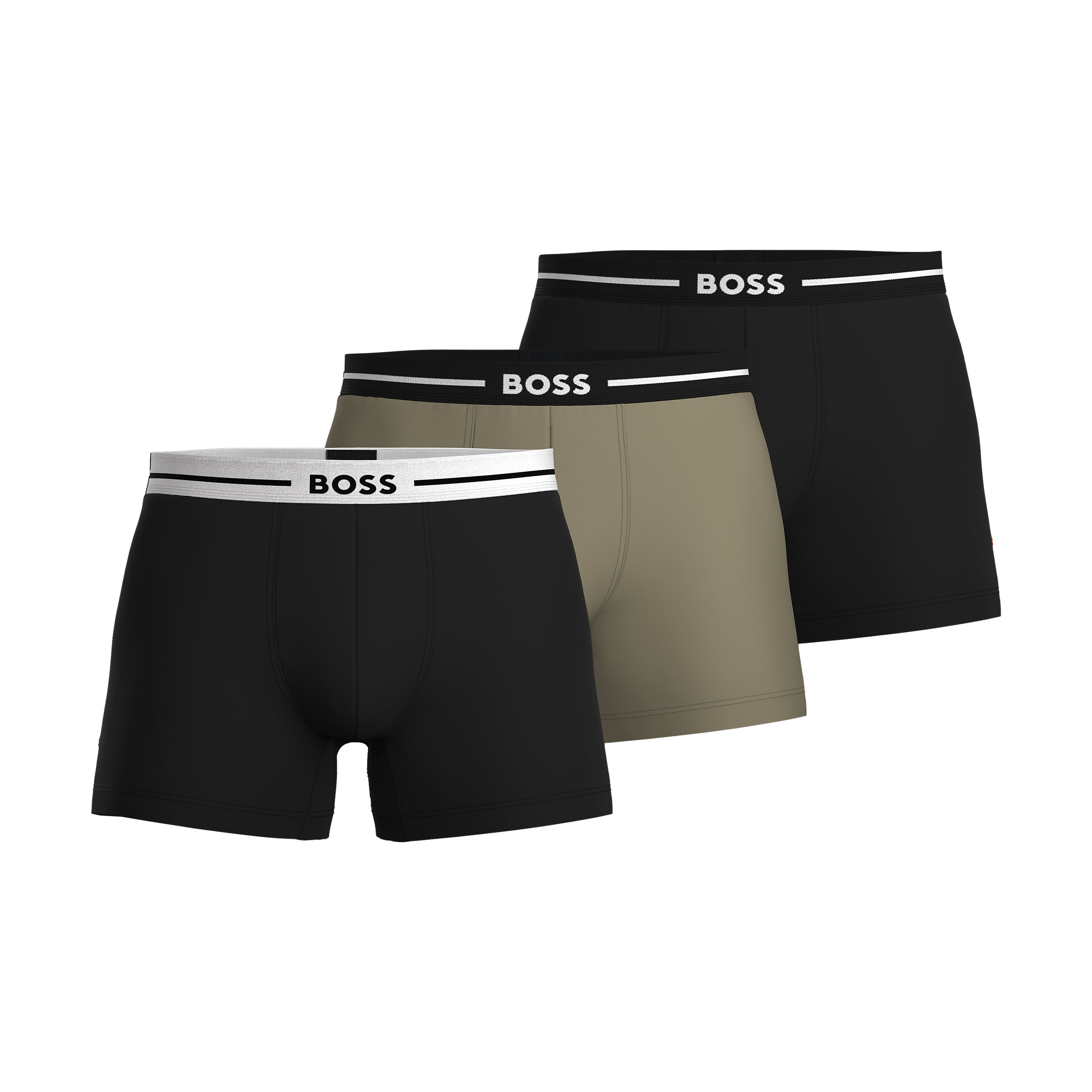 HUGO BOSS Bold boxer briefs (3-pack), heren boxers normale lengte, multicolor