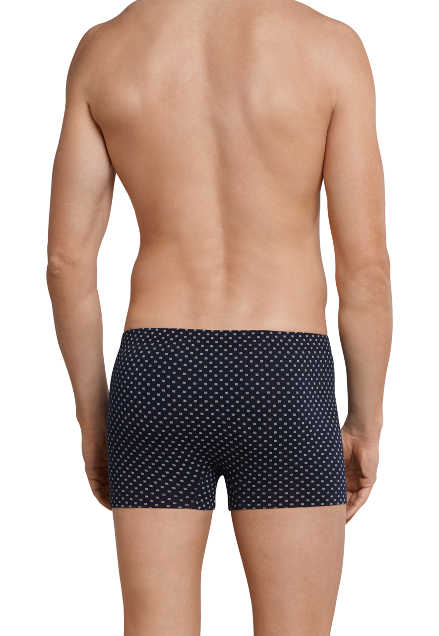 SCHIESSER Dark Sapphire boxer (1-pack), heren short donkerblauw