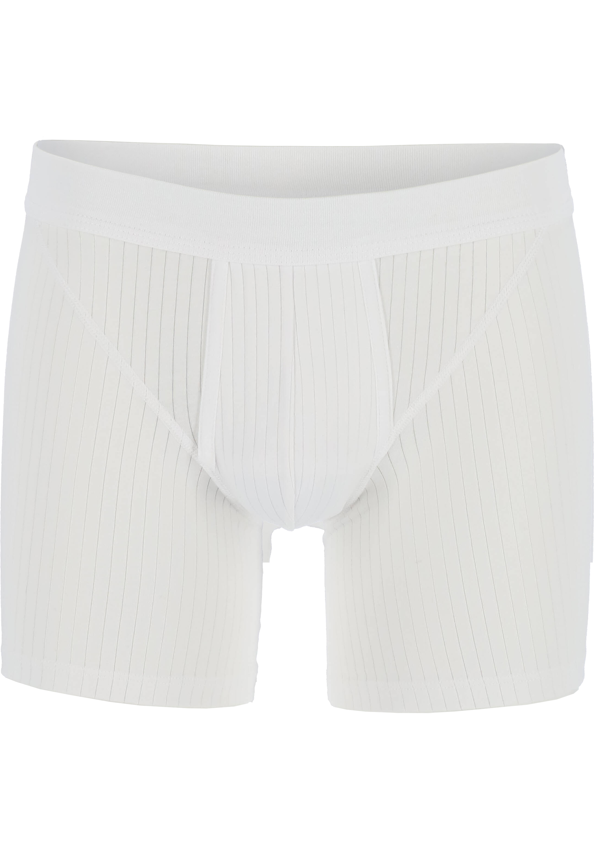 SCHIESSER Authentic shorts (2-pack), met gulp, wit 