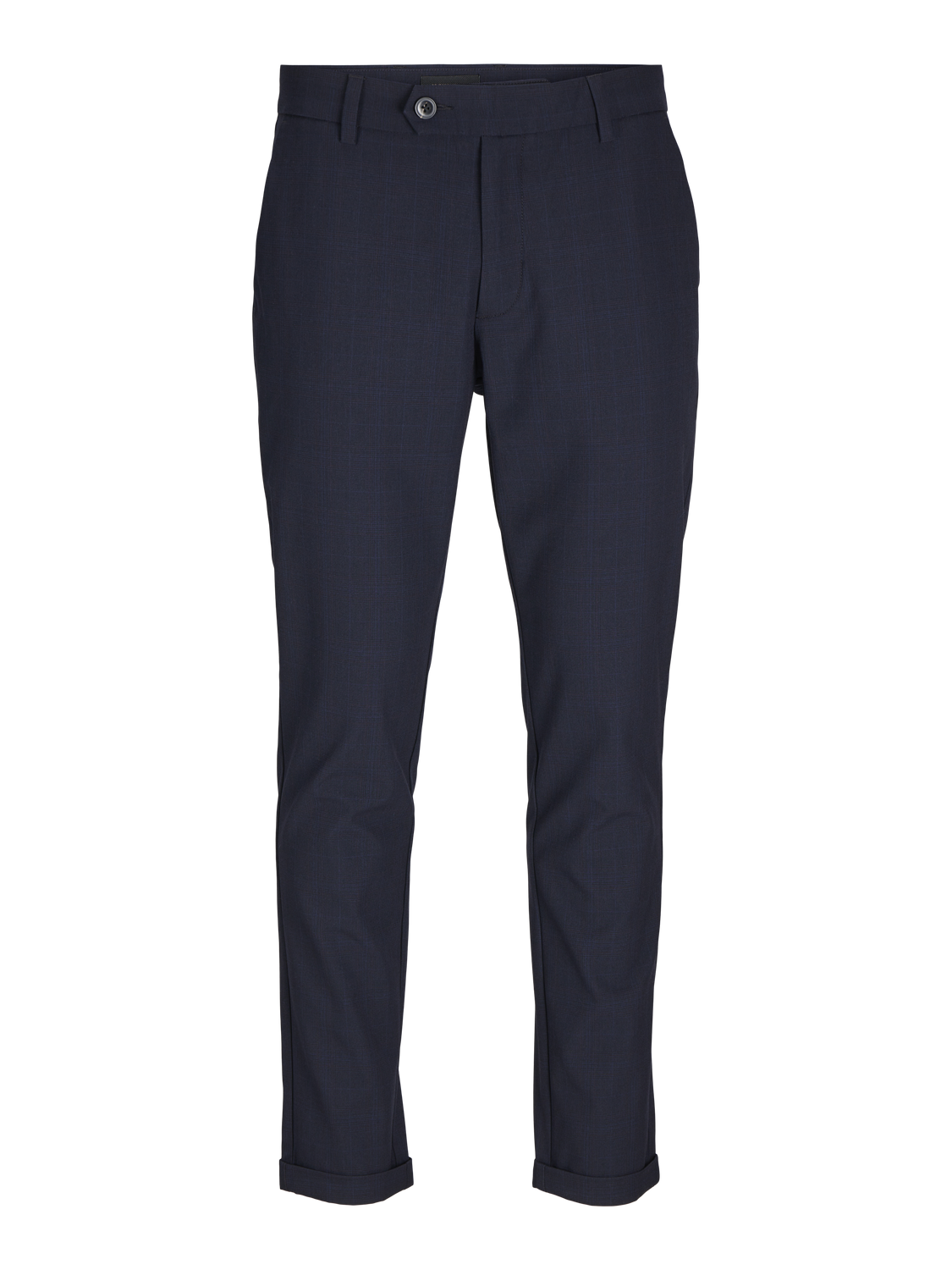 JACK & JONES Marco Connor slim fit, heren chino, India Ink geruit