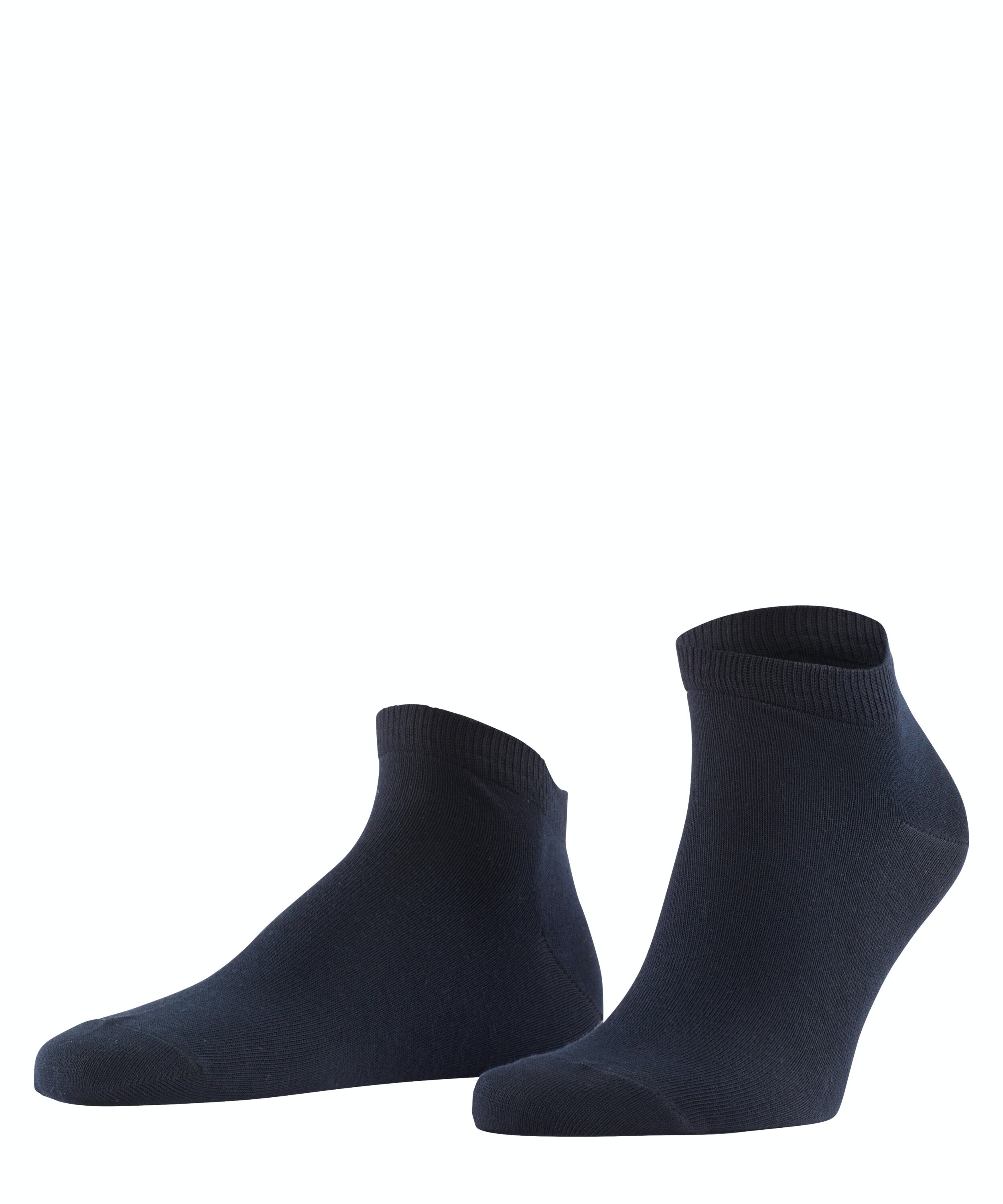 FALKE Happy Box 3-Pack heren sneakersokken, donkerblauw, wit en donkerblauw met wit gestreept