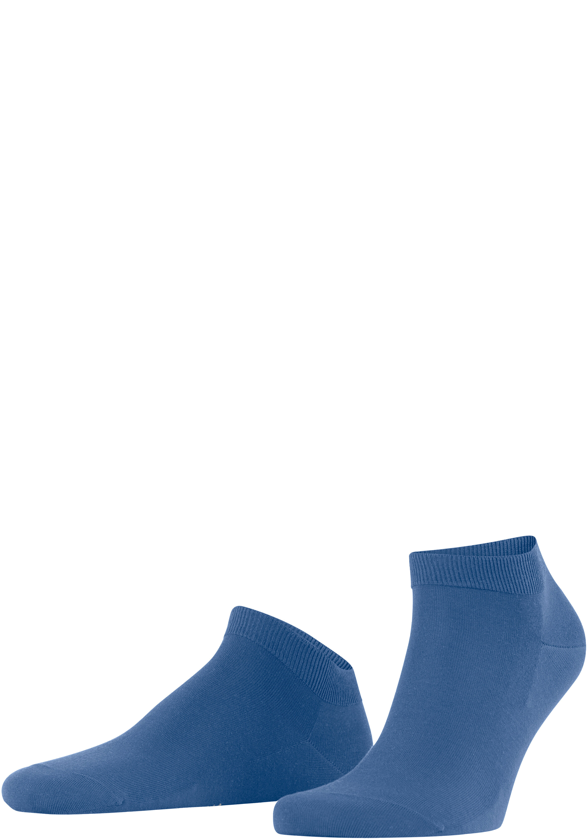 FALKE ClimaWool heren sneakersokken, middenblauw (deep water)