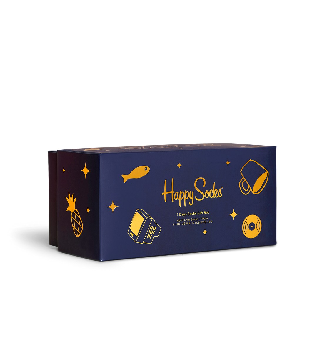 Happy Socks 7 Days A Week Socks Gift Set (7-pack), unisex sokken in cadeauverpakking
