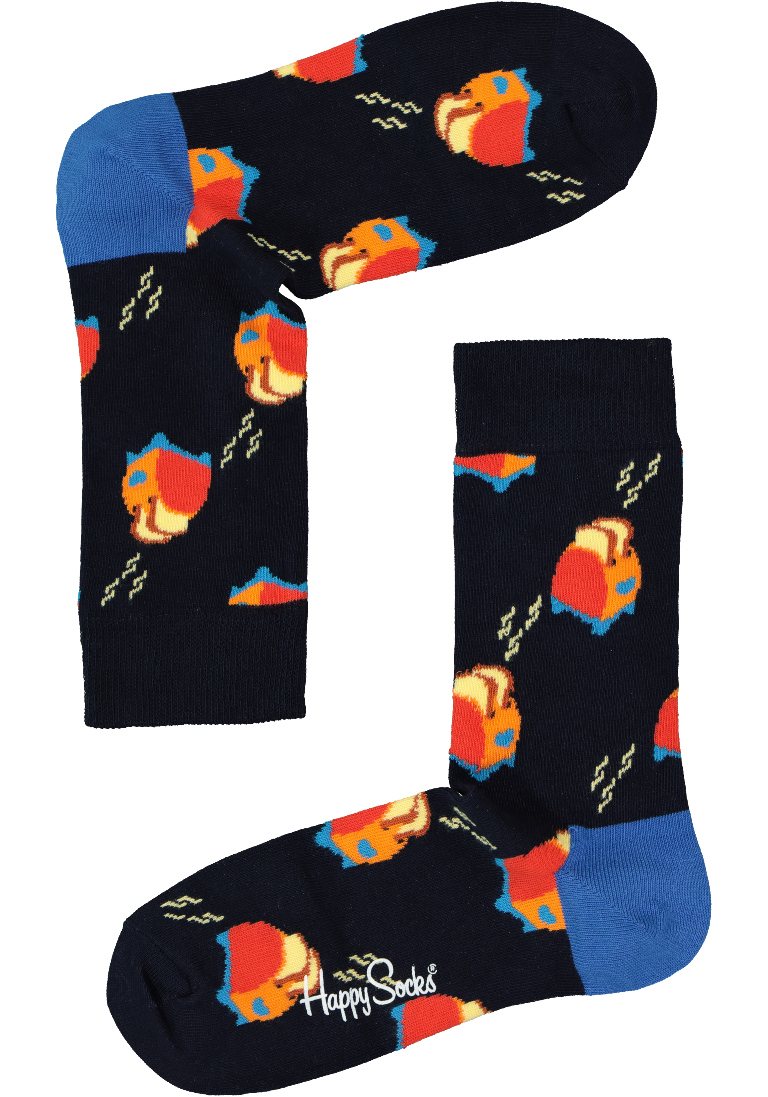 Happy Socks Food For Thought Socks Gift Set (4-pack), kleurrijk eten