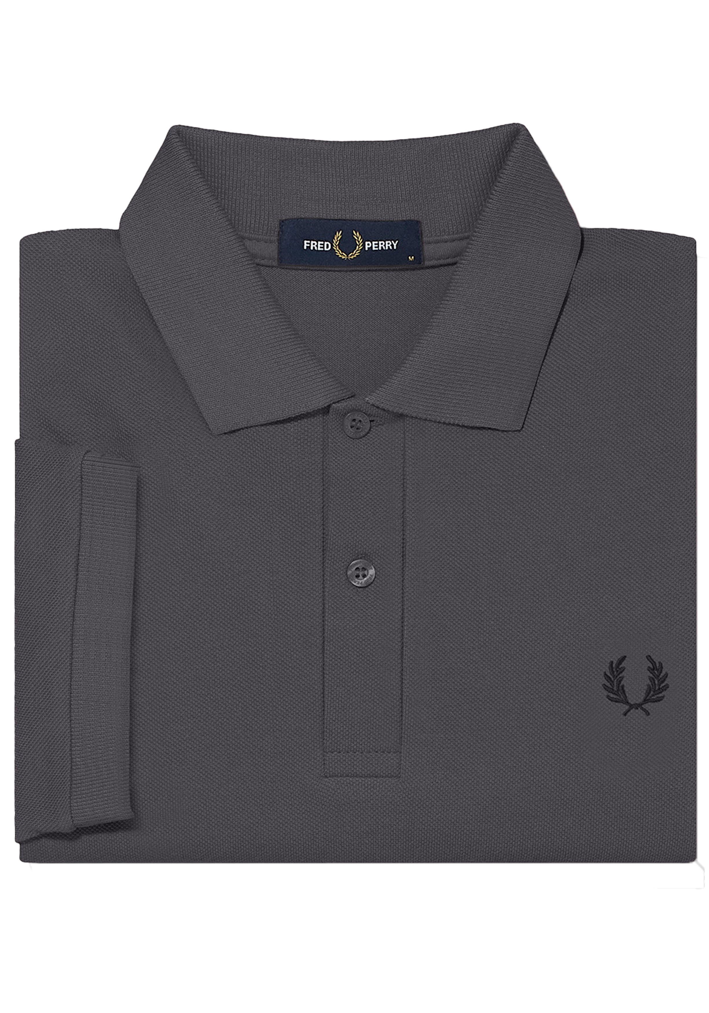 Fred Perry M6000 polo shirt, heren polo, Gunmetal