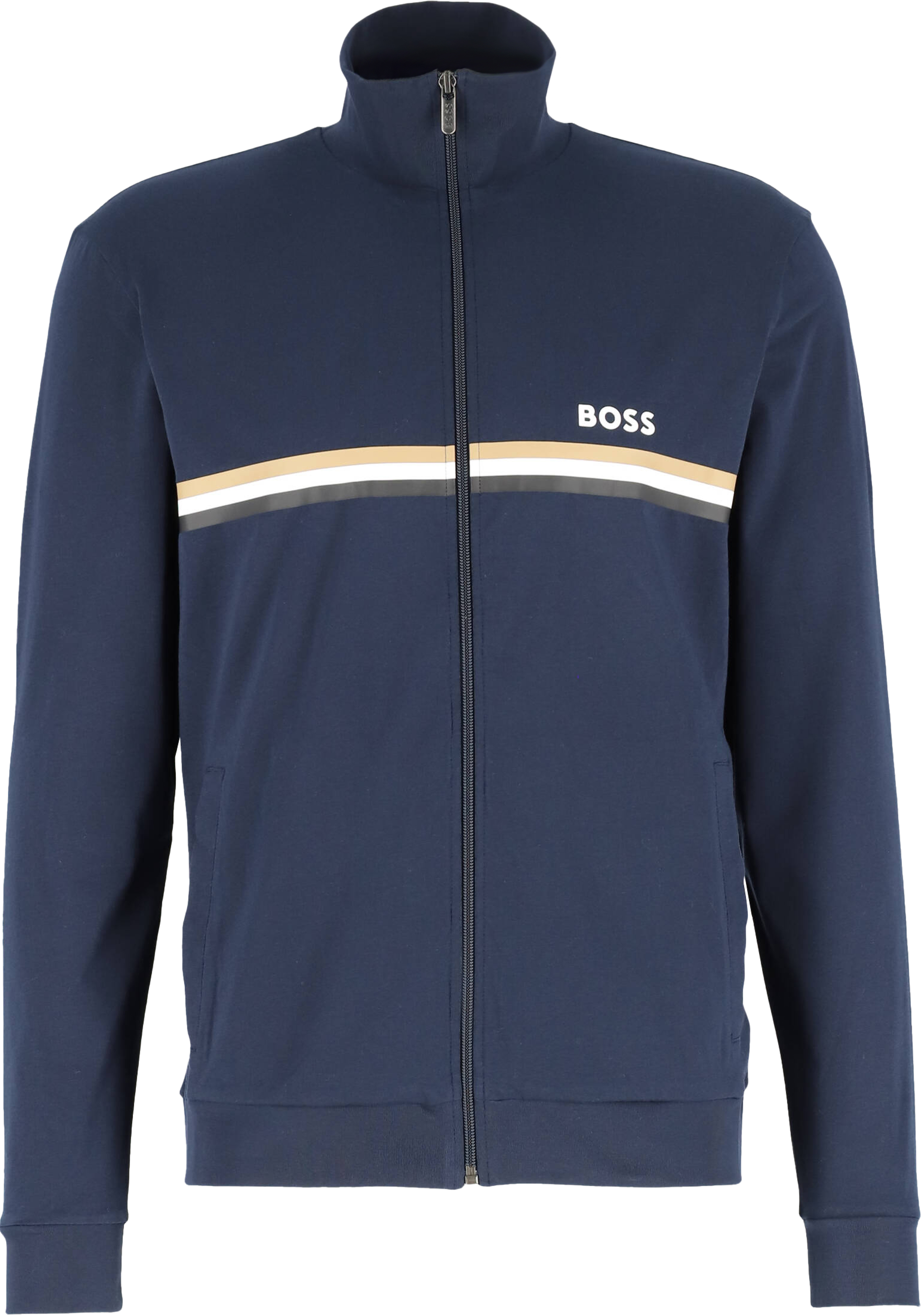 BOSS Long Set, heren lounge set, donkerblauw