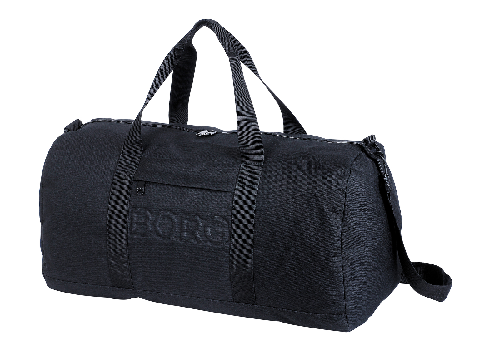 Bjorn Borg embossed sports bag, zwart