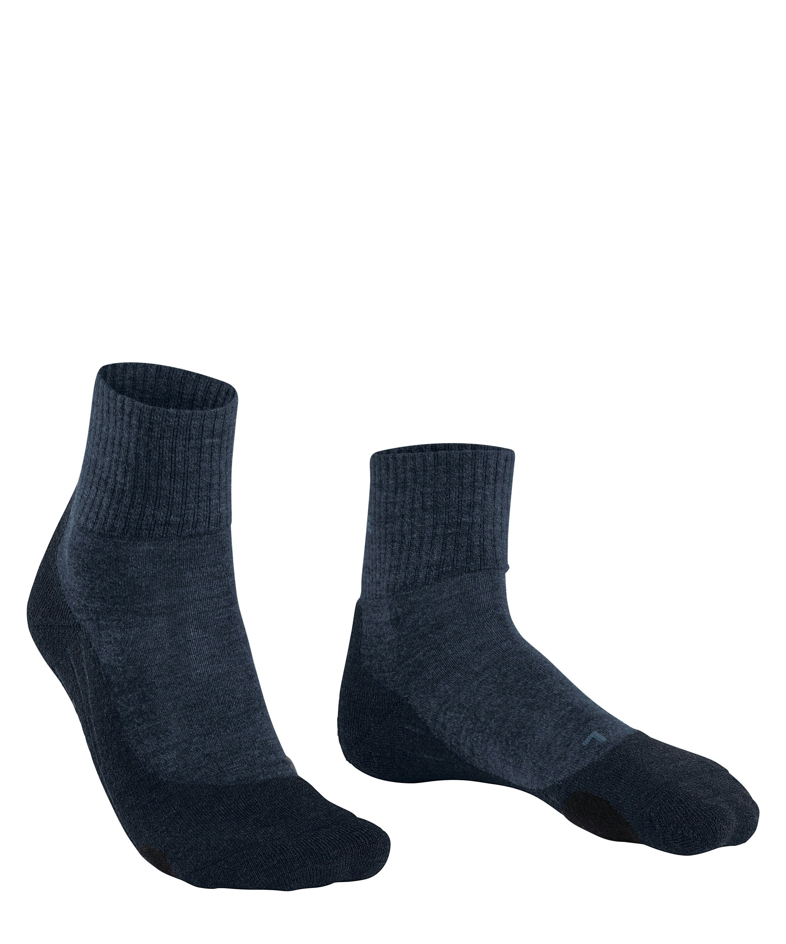 FALKE TK2 Explore Wool Short heren trekking sokken, jeansblauw (jeans)