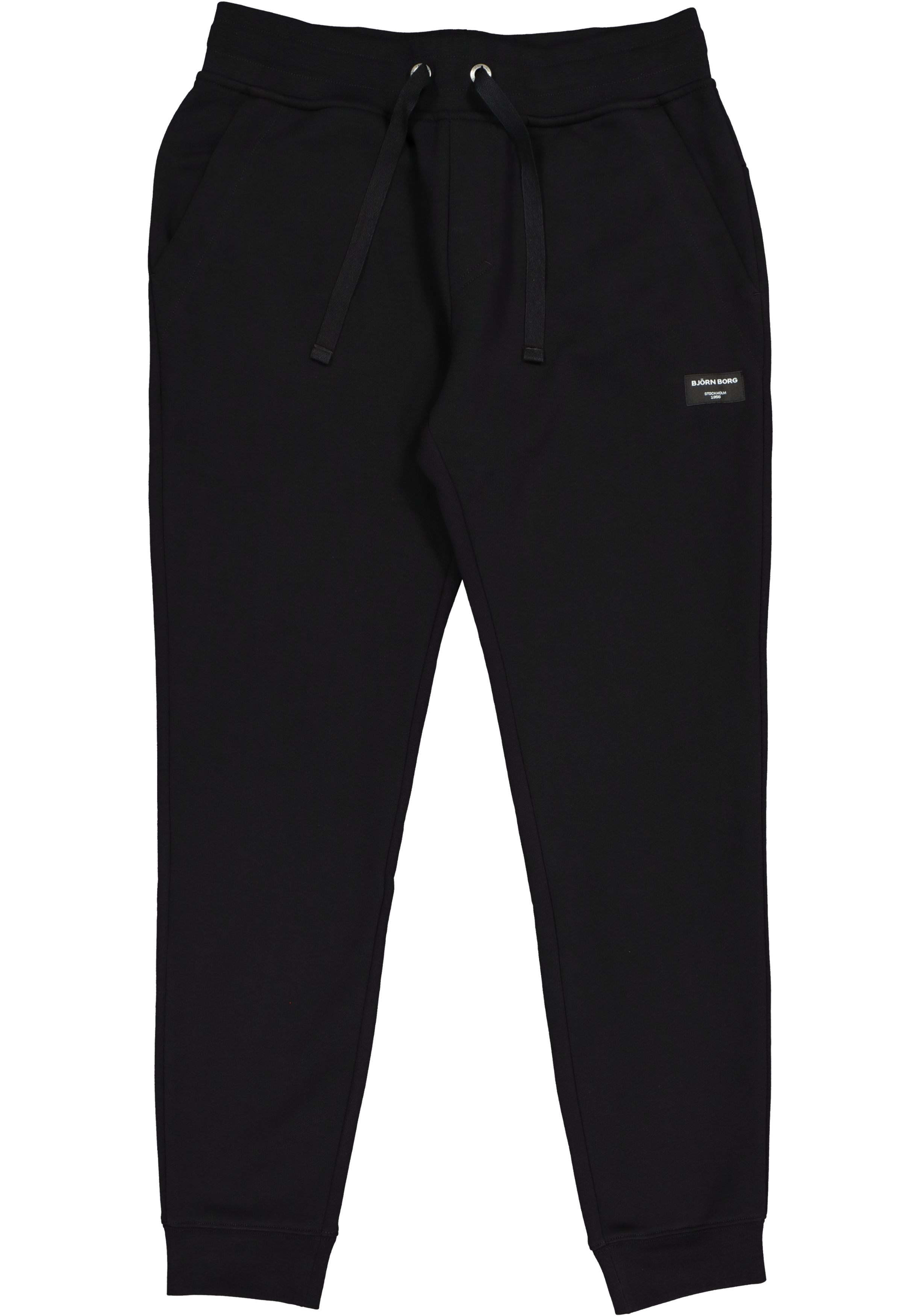 Bjorn Borg tapered pant, heren joggingbroek dik, zwart