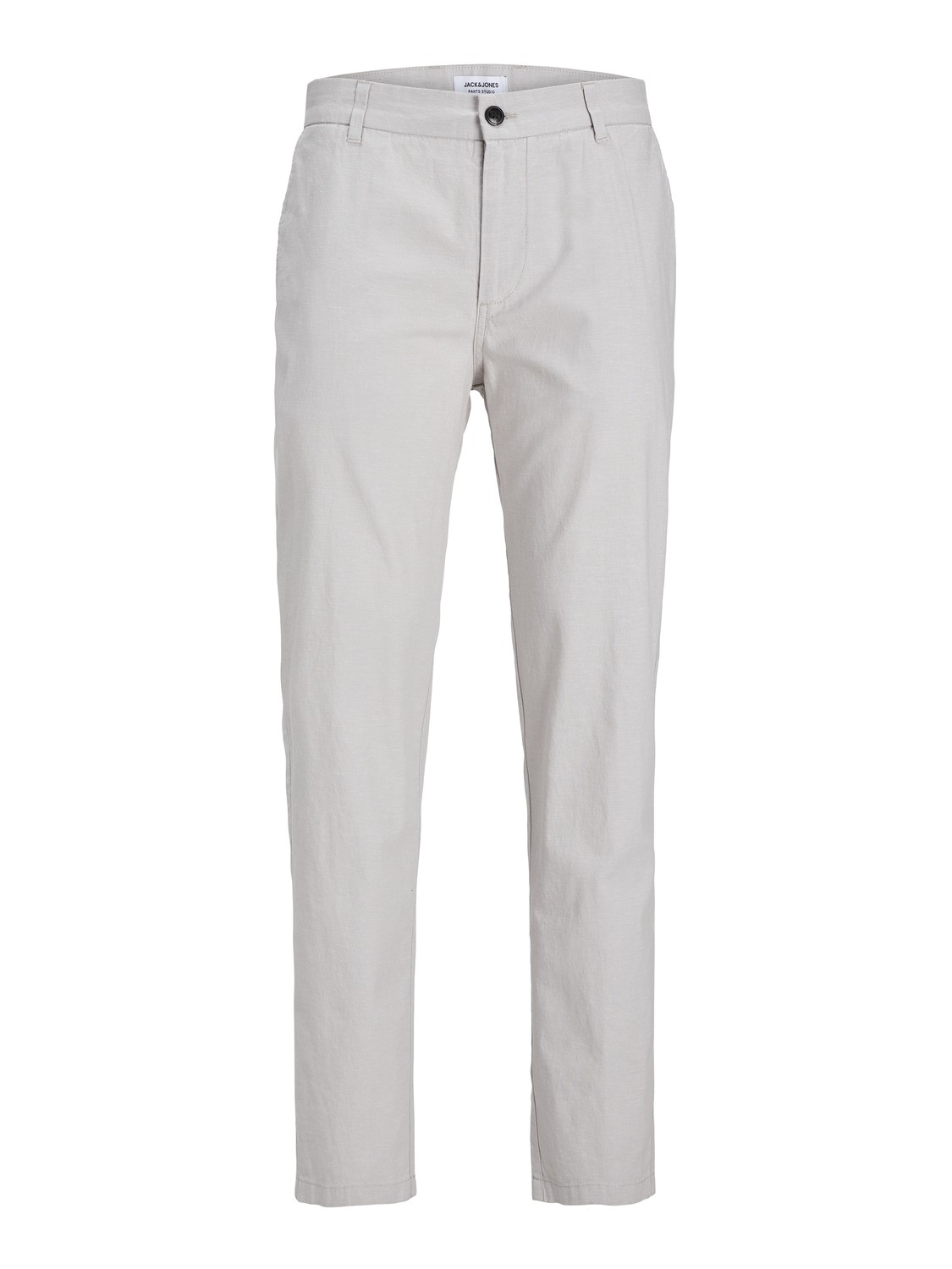 JACK & JONES Ace Summer Linen Blend Pant relaxed fit, heren chino, beige melange