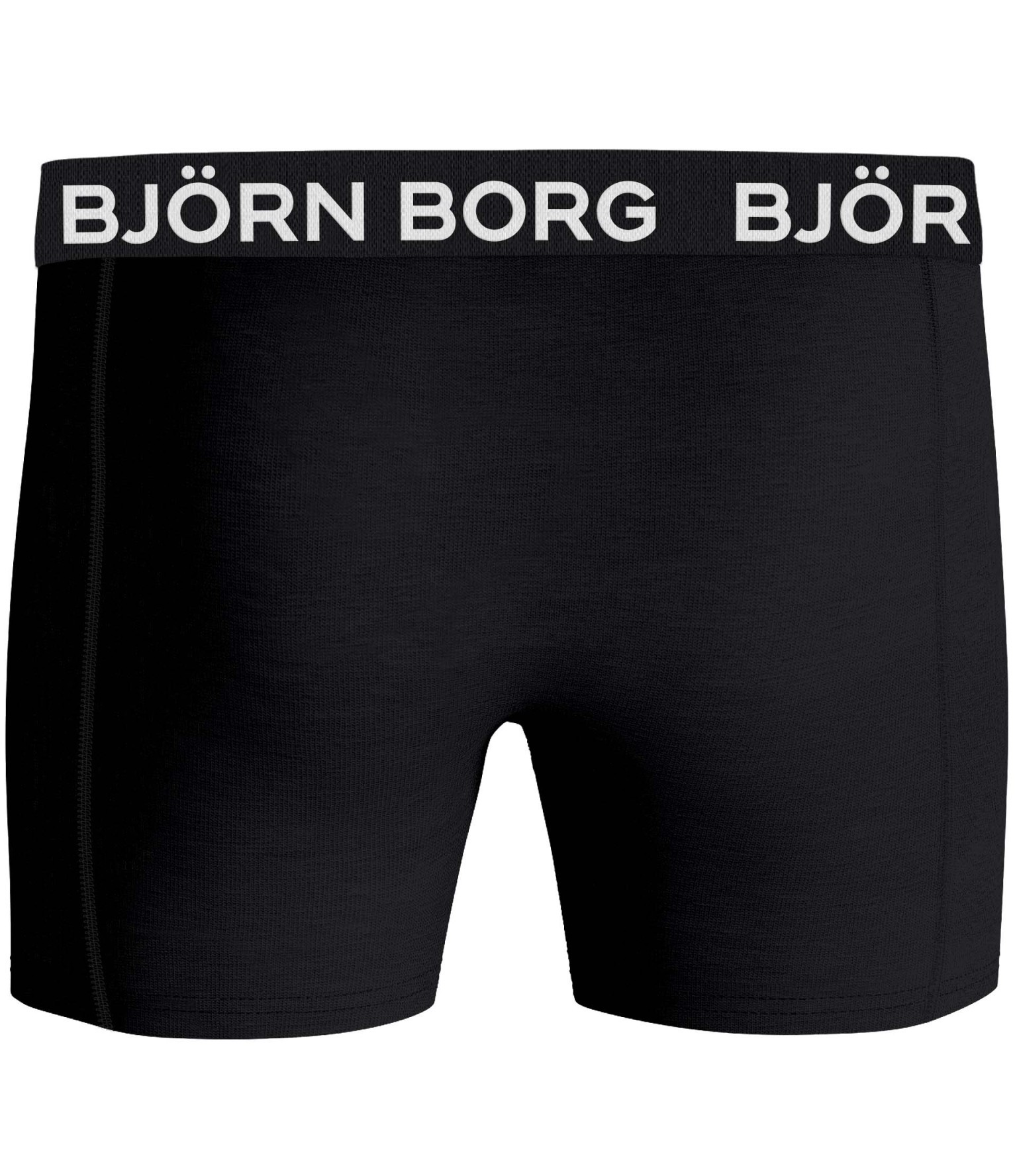 Bjorn Borg Cotton Stretch boxers, heren boxers normale lengte (1-pack), zwart