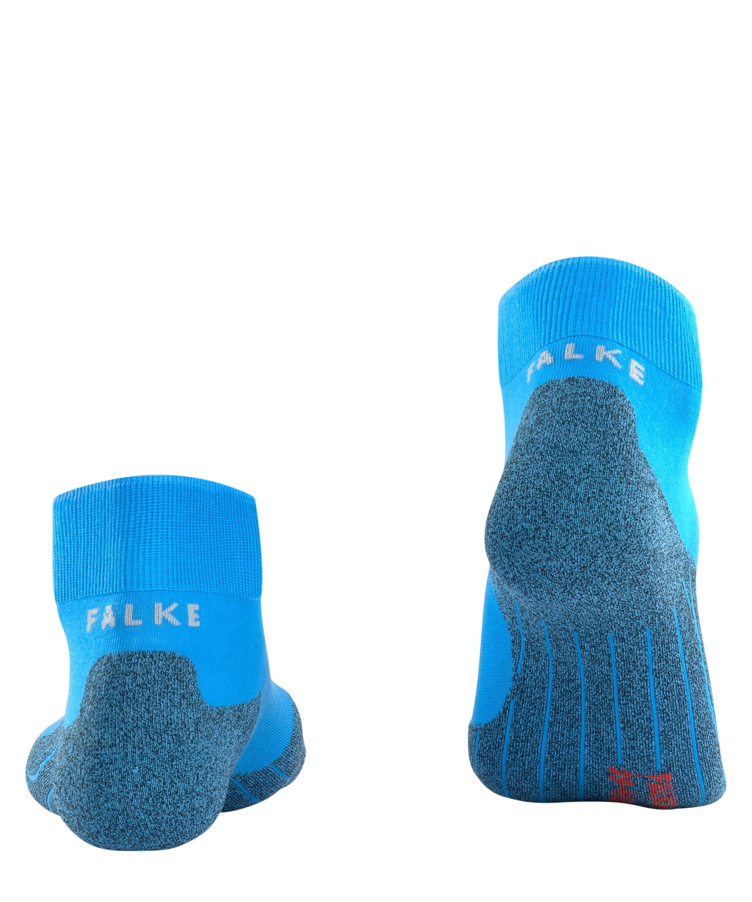 FALKE RU4 Light Performance Short heren running sokken kort, fel blauw (osiris)