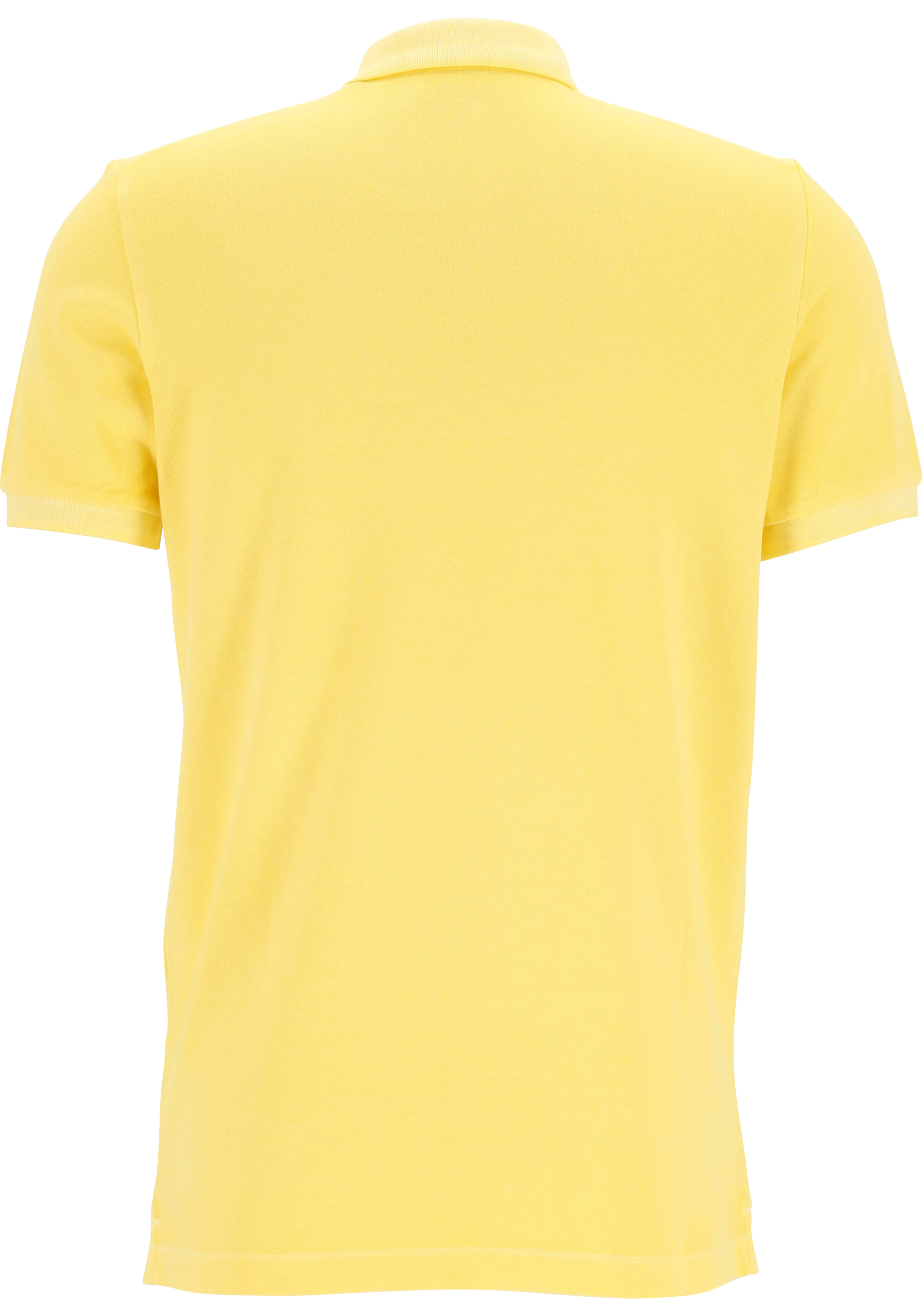 Marc O'Polo shaped fit polo, heren poloshirt, geel
