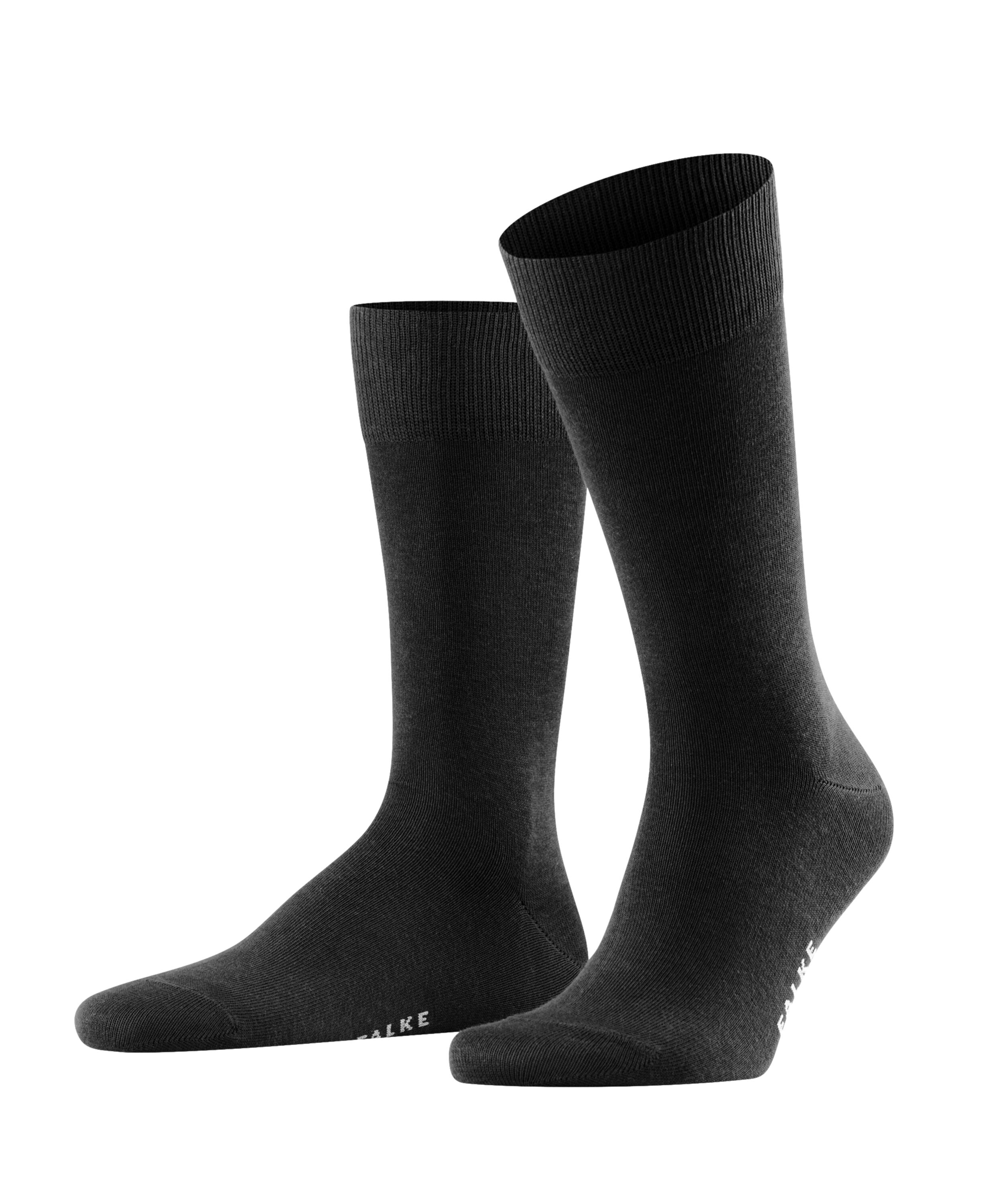 FALKE Happy Box herensokken (3-pack), zwart, antraciet en grijs